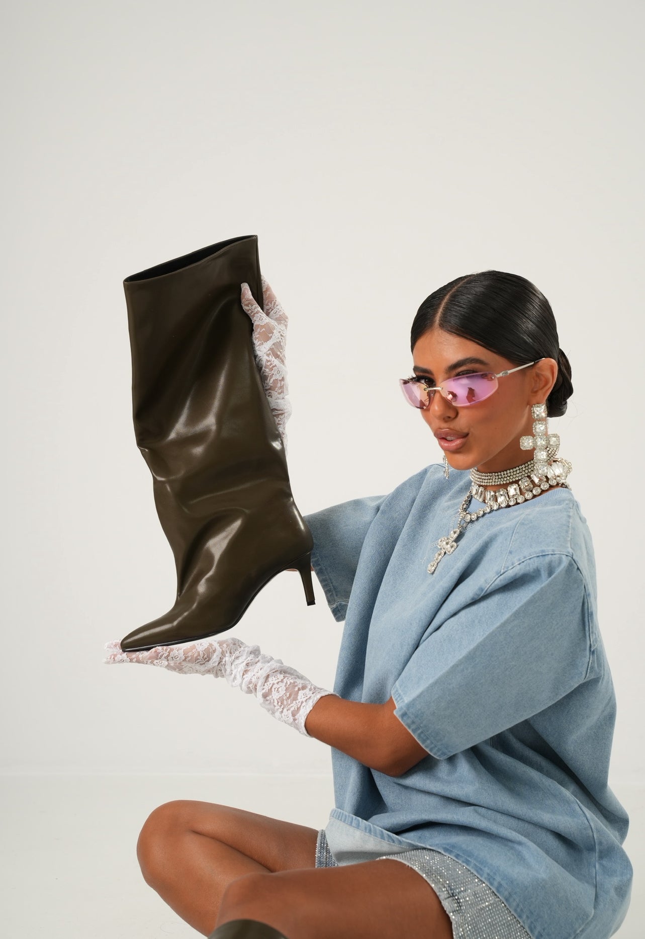 STIVALI ECOPELLE KYLIE FANGO