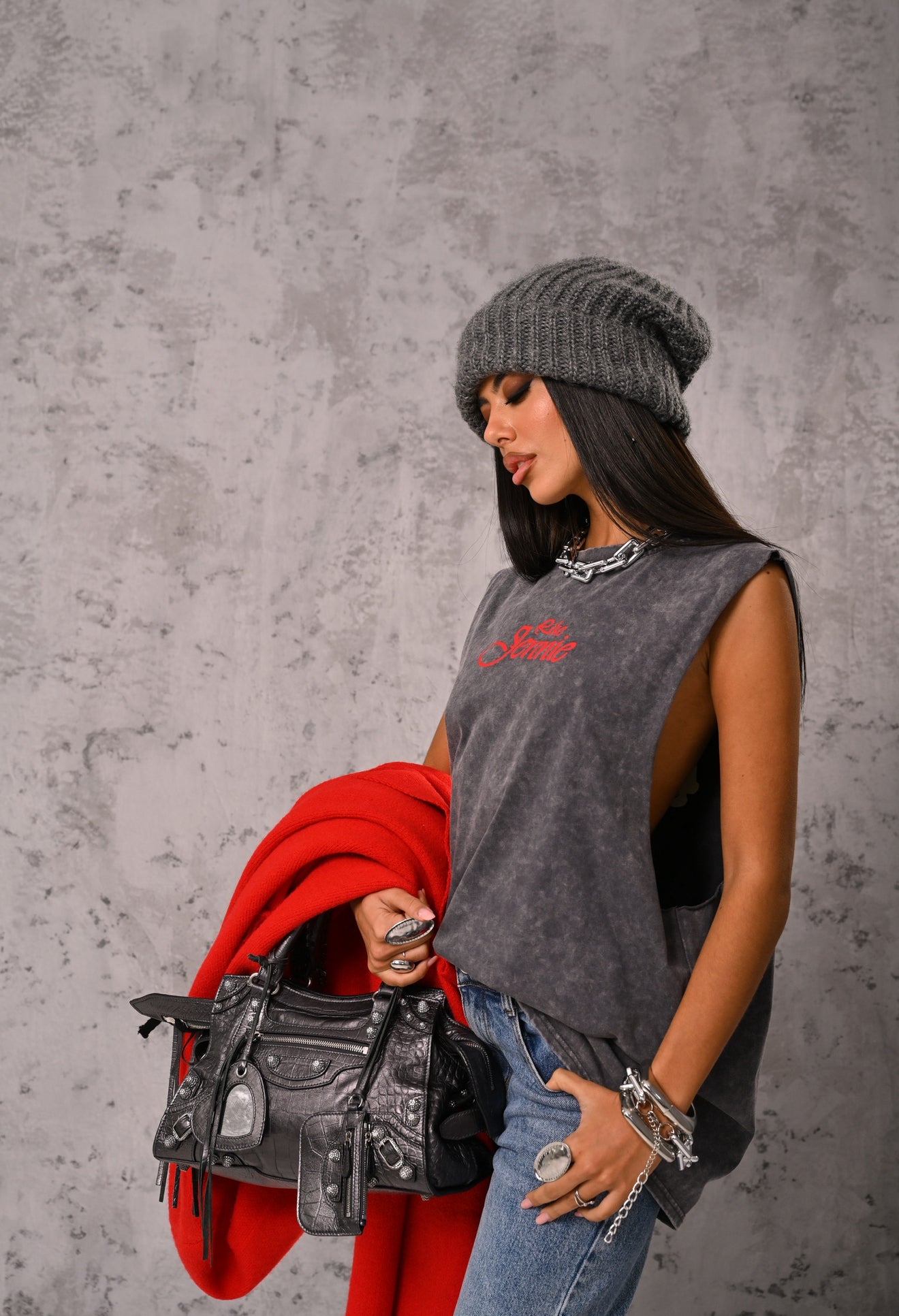 CANOTTA LIKE JENNIE GRIGIA