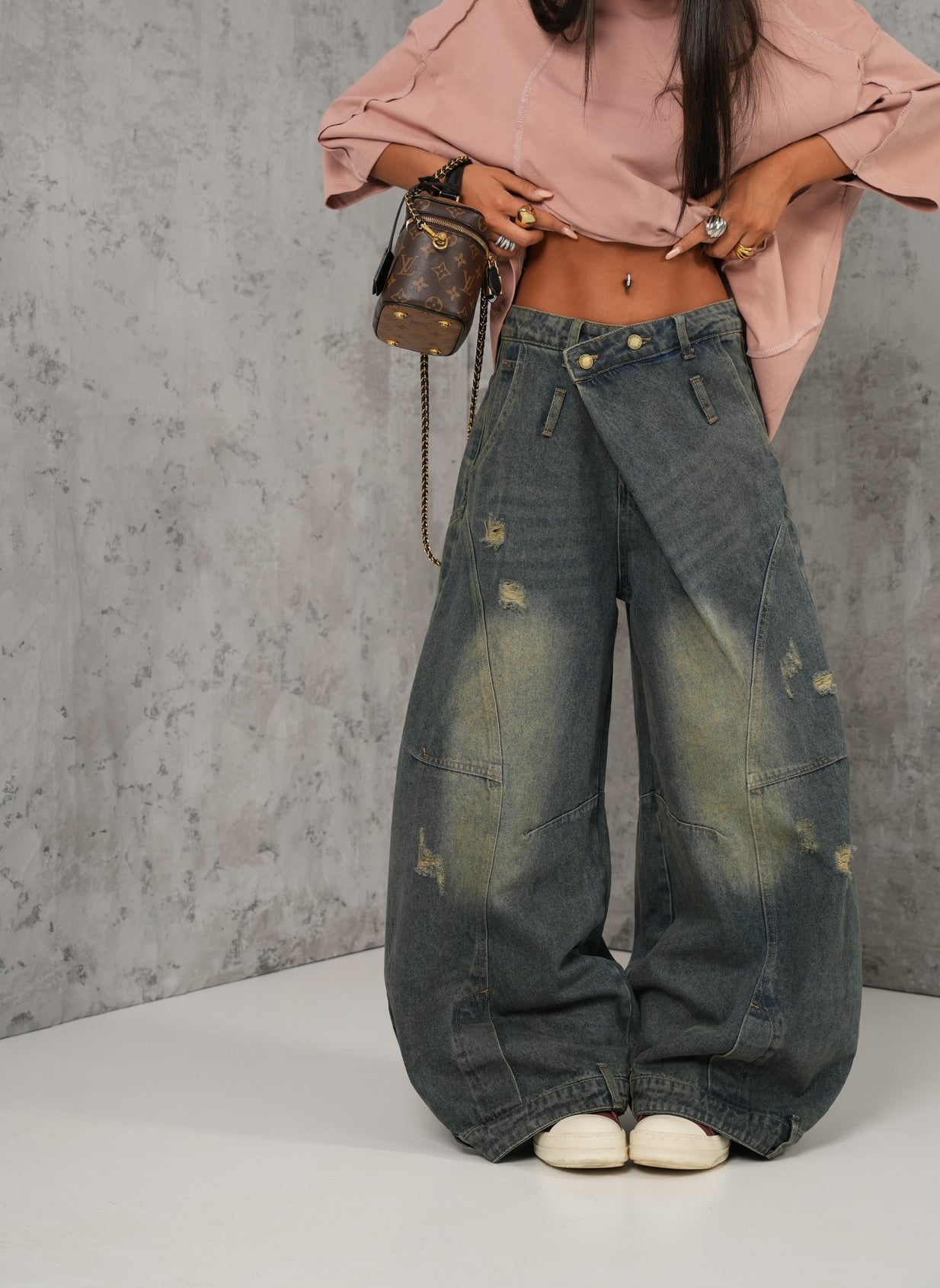 Jeans balloon Zoey slavato