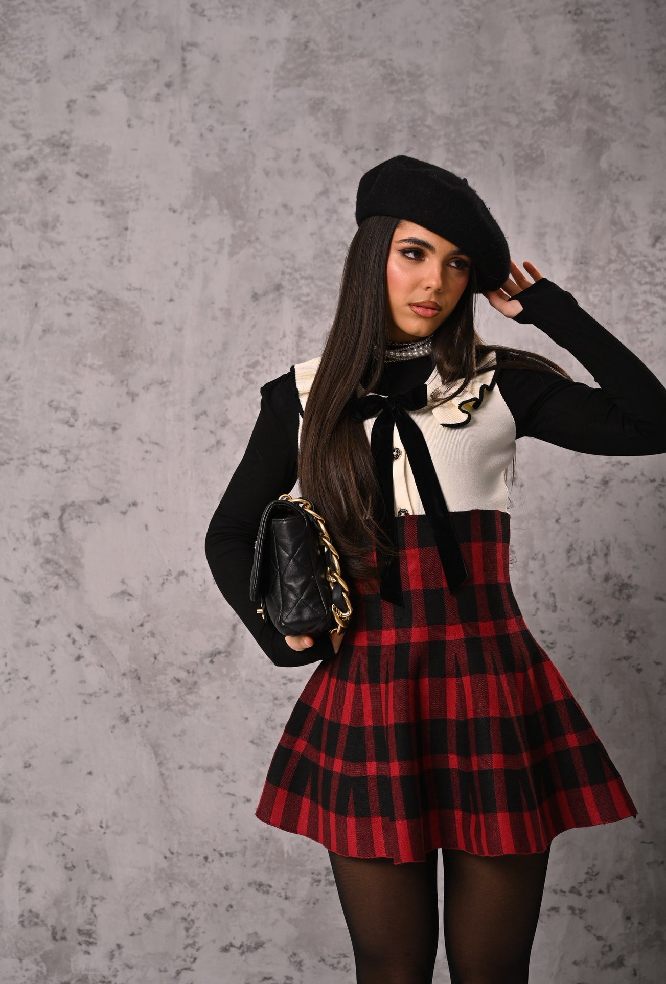 GILET ROUCHES GEMMA PANNA