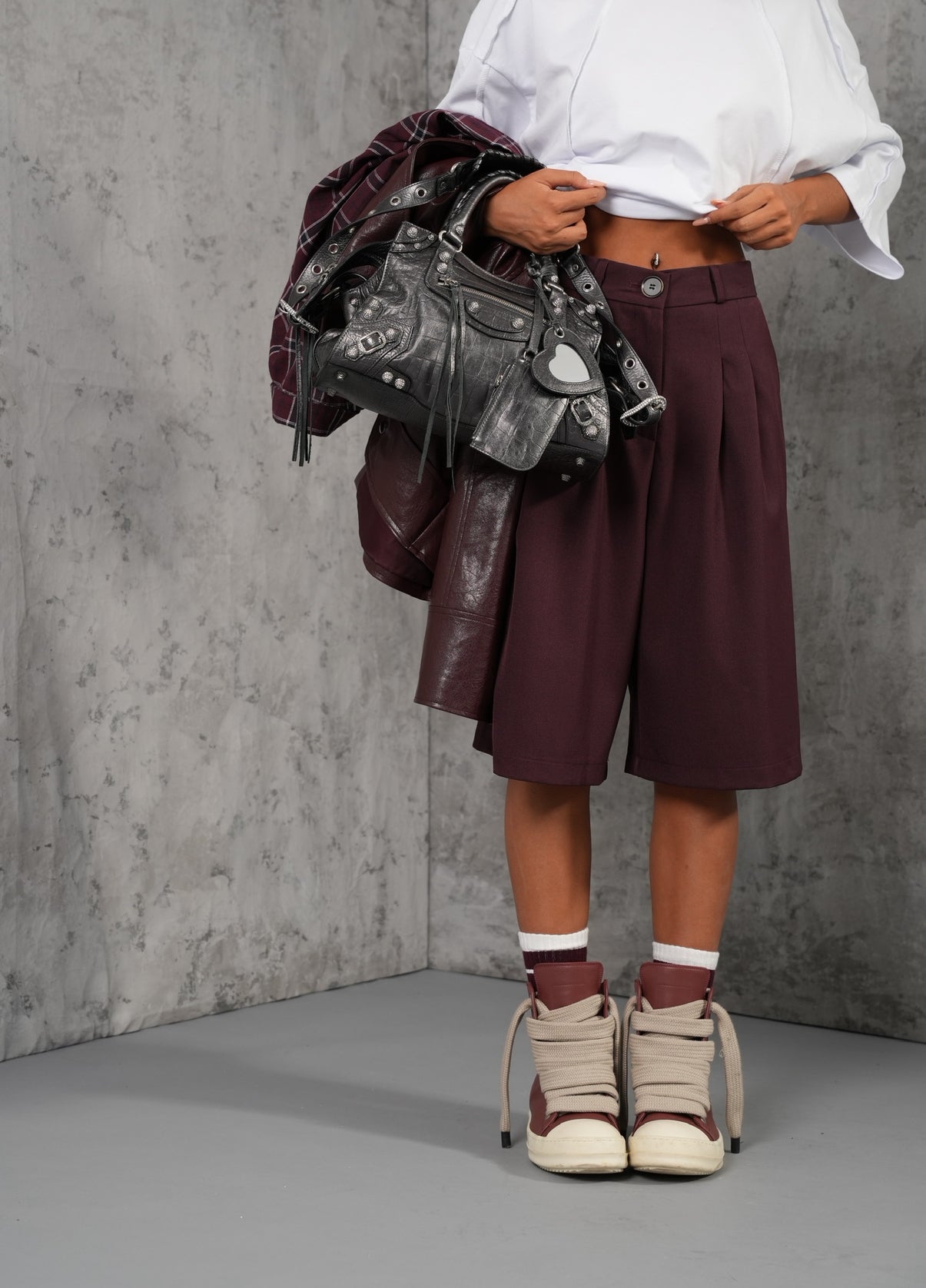 Bermuda Clody bordeaux