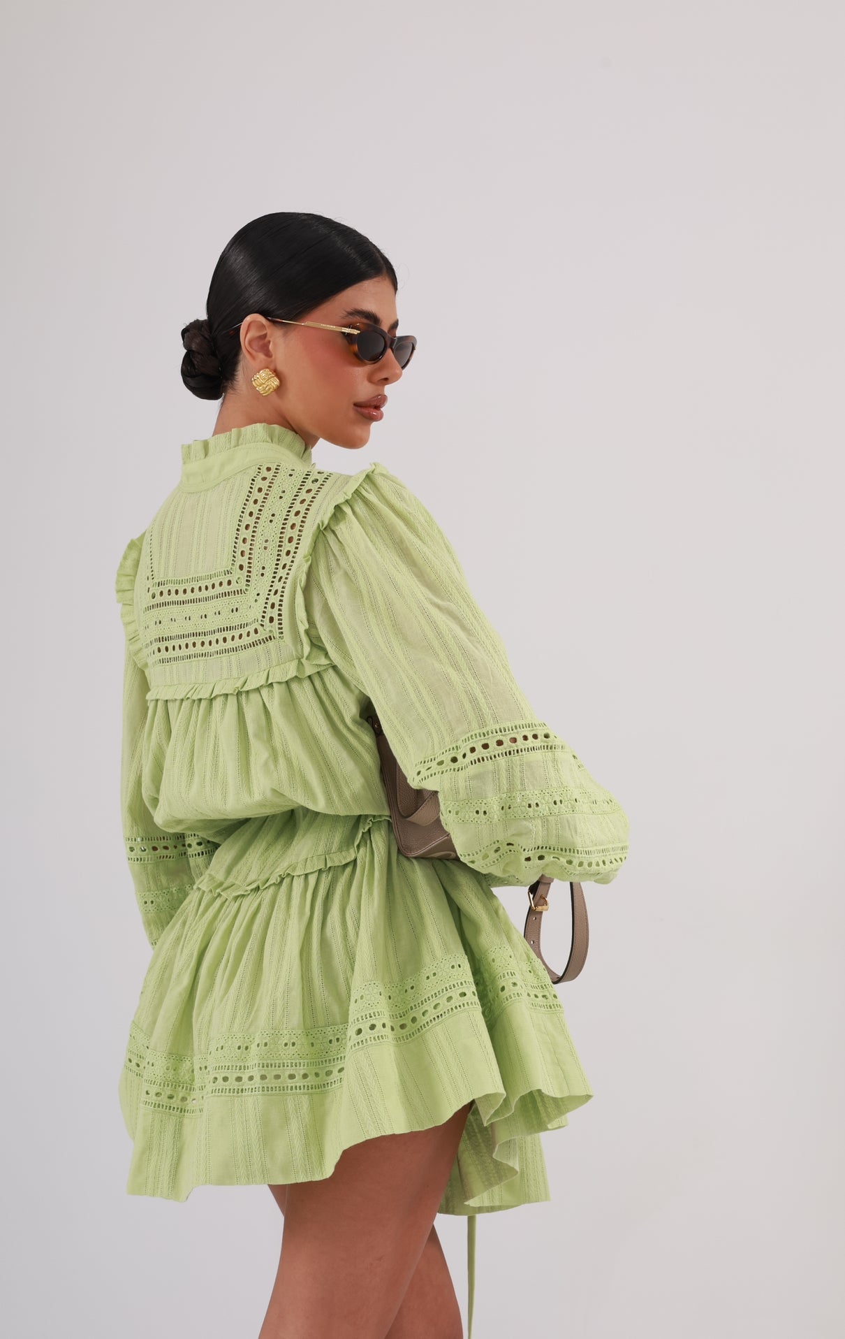 Vestito Chiaro di luna verde