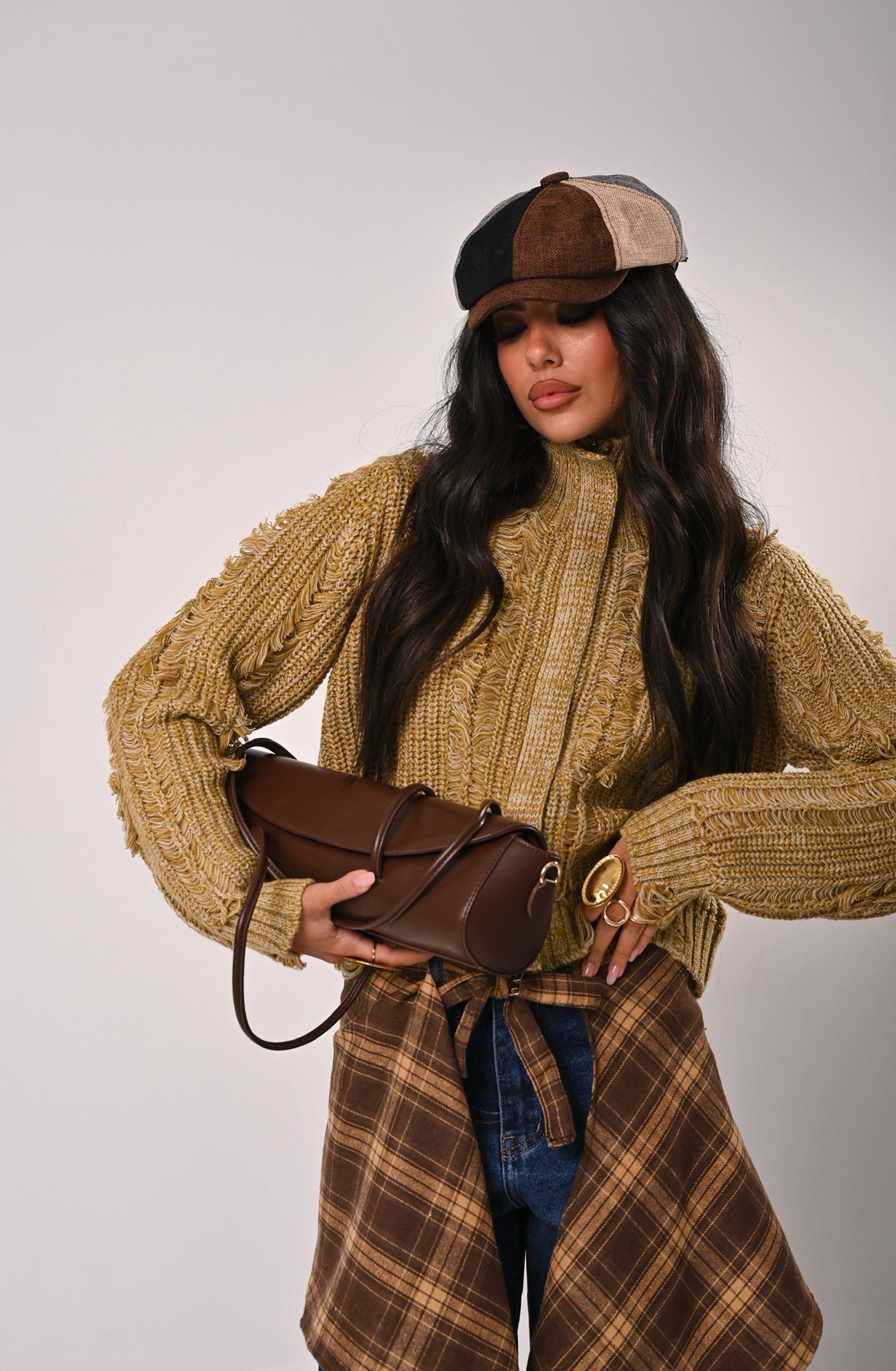 CARDIGAN SFRANGIATO NASHI OCRA