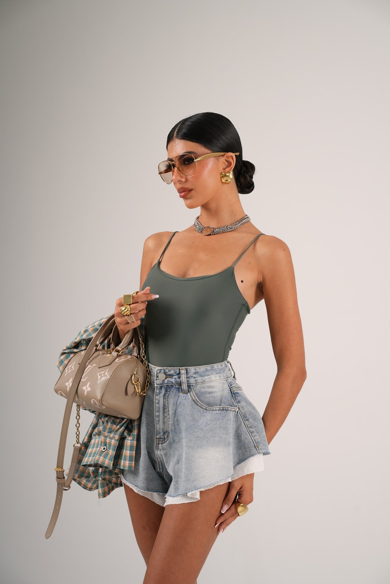 Body "Gigi's Concert" verde