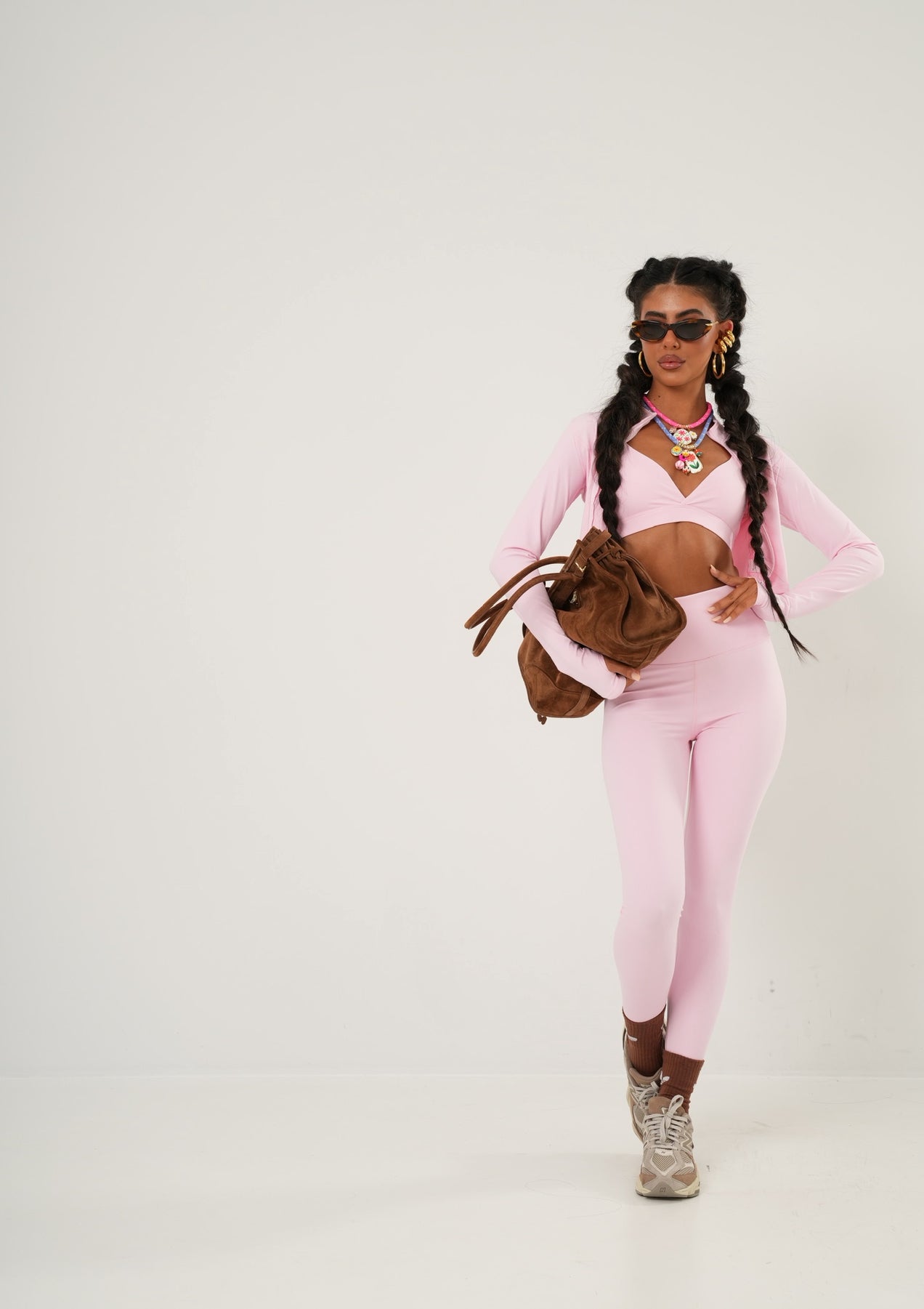 Coordinato Comfy rosa 3 PEZZI