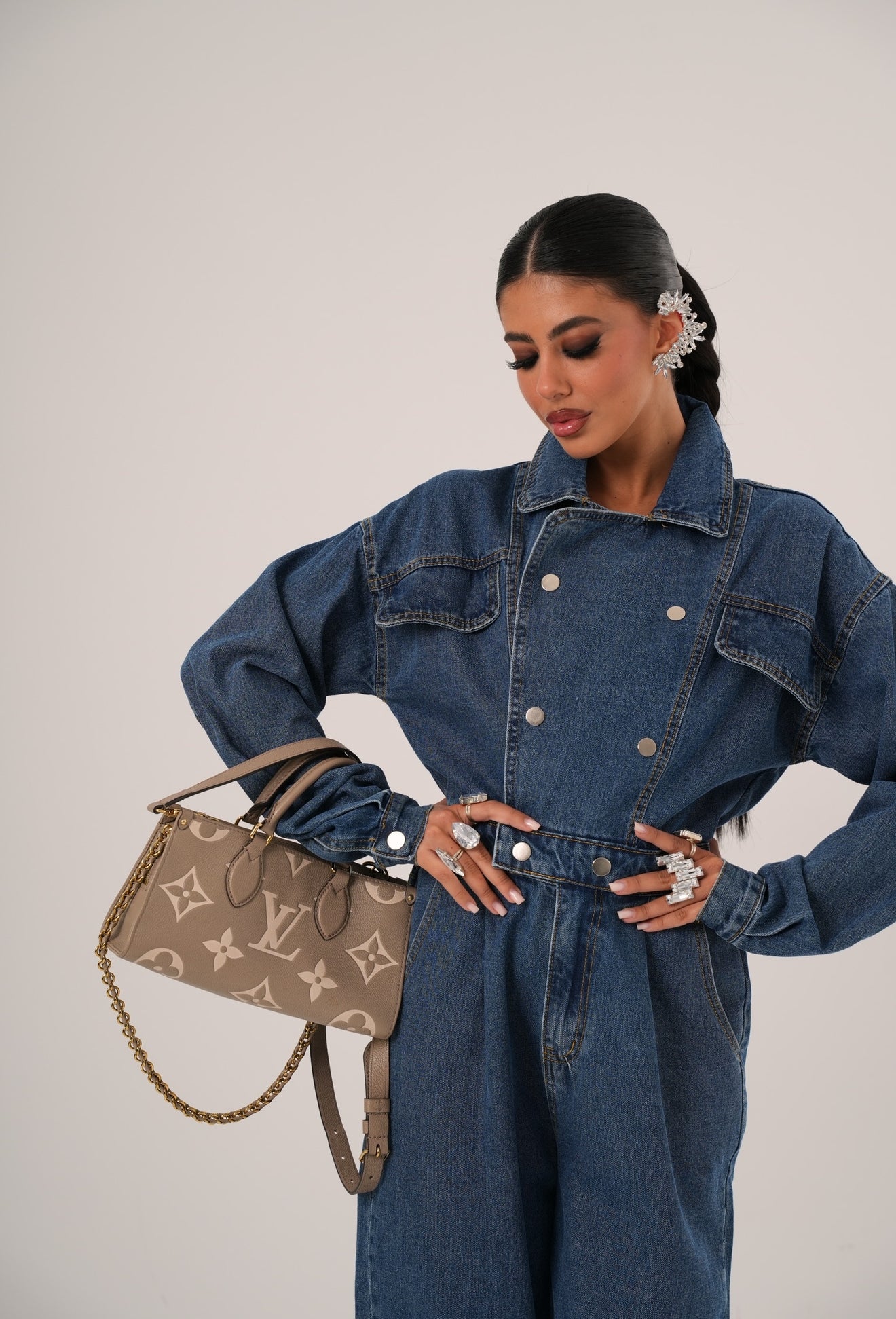 Tuta Gregory denim blue