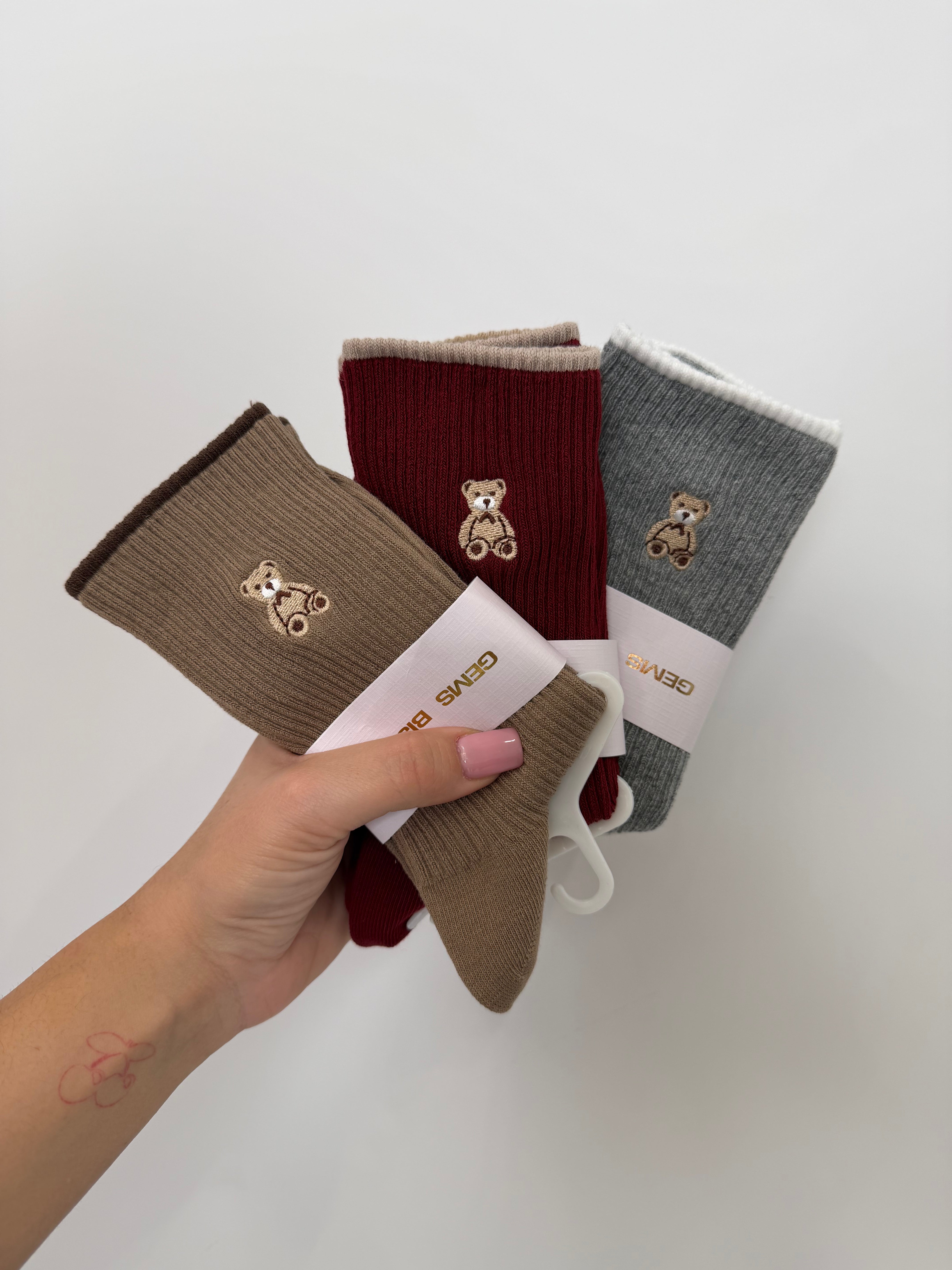 CALZINI ORSETTO VARI COLORI