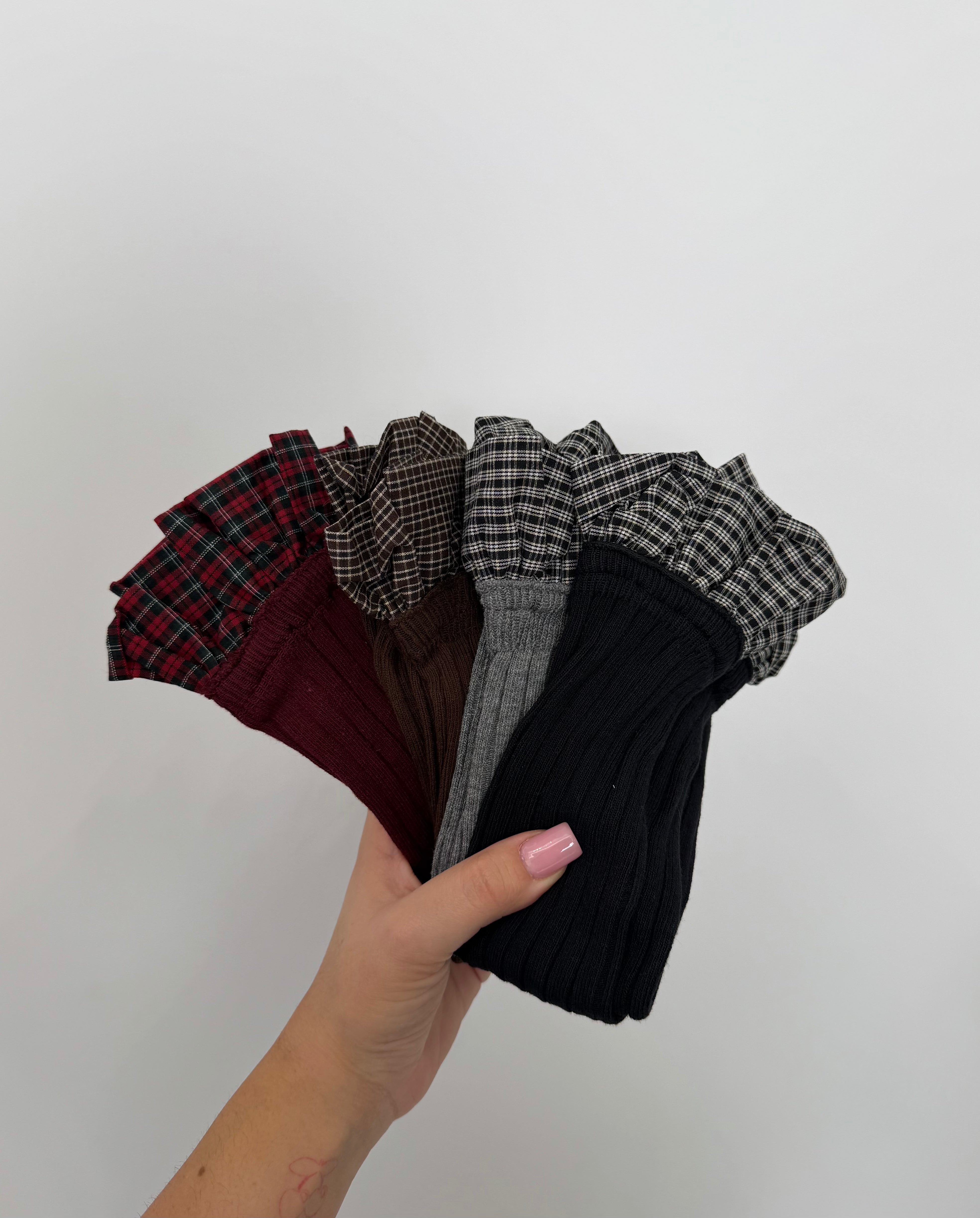 CALZINI ROUCHES TARTAN VARI COLORI