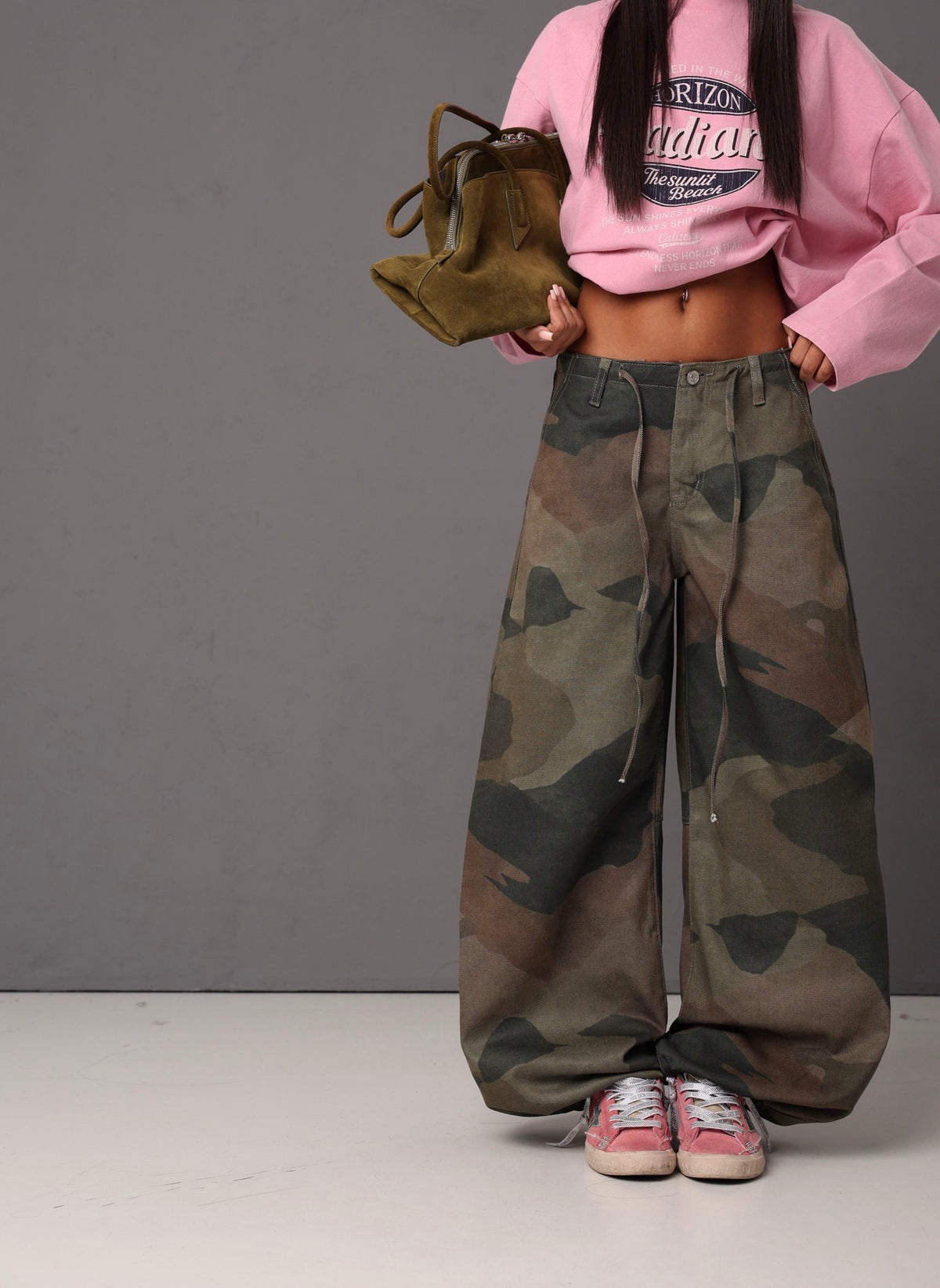 PANTALONI YOLANDA CAMOUFLAGE