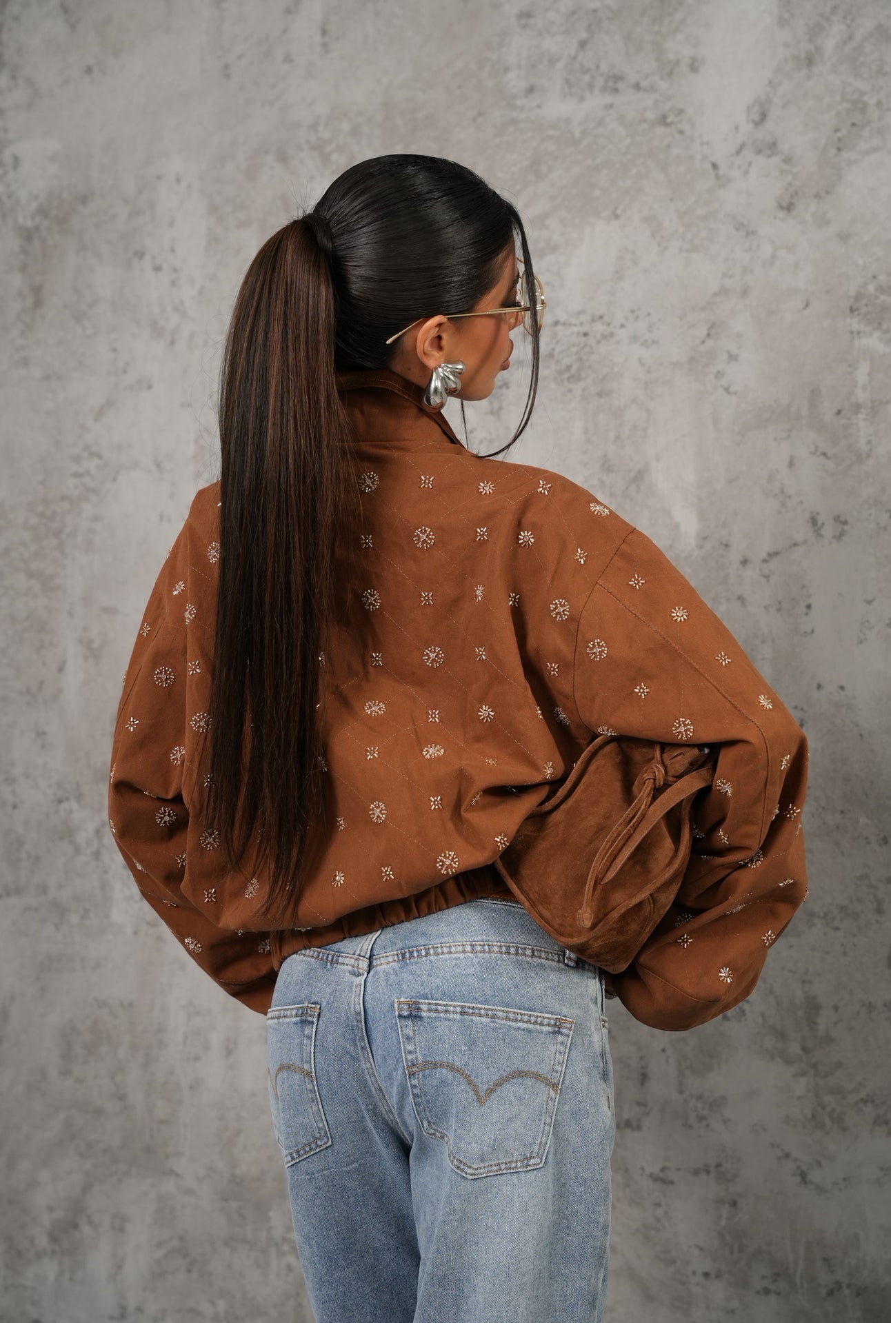 Giacchino Isotta marrone