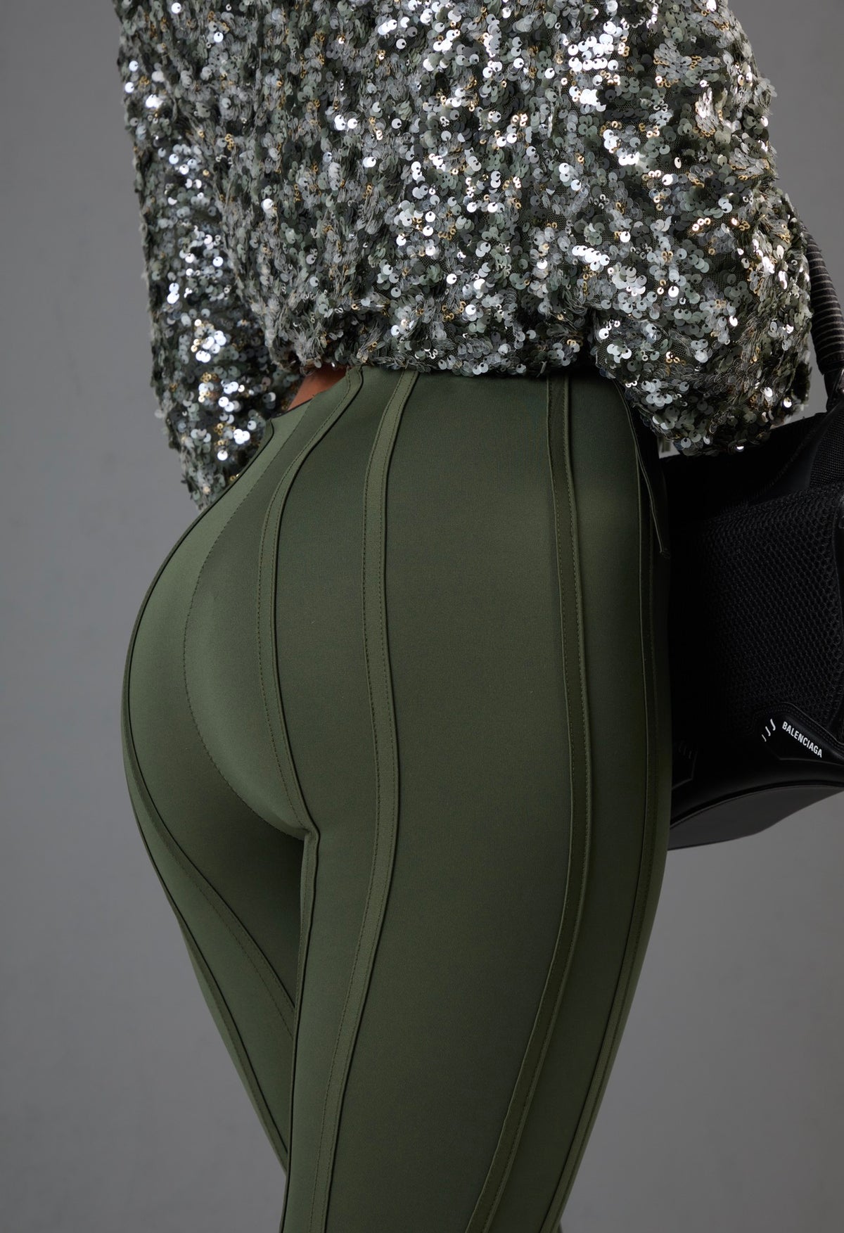 LEGGINGS GHETTE OLGA VERDE MILITARE