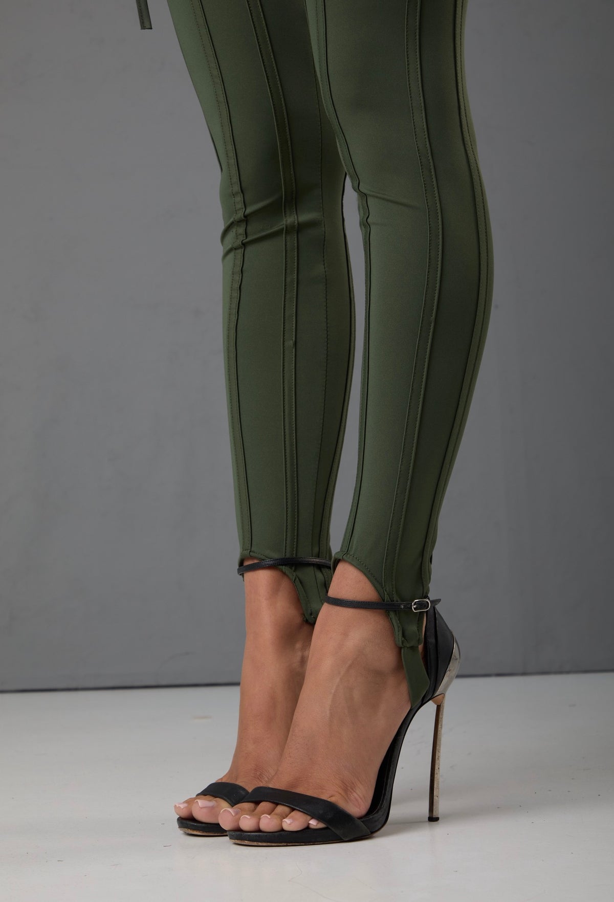 LEGGINGS GHETTE OLGA VERDE MILITARE
