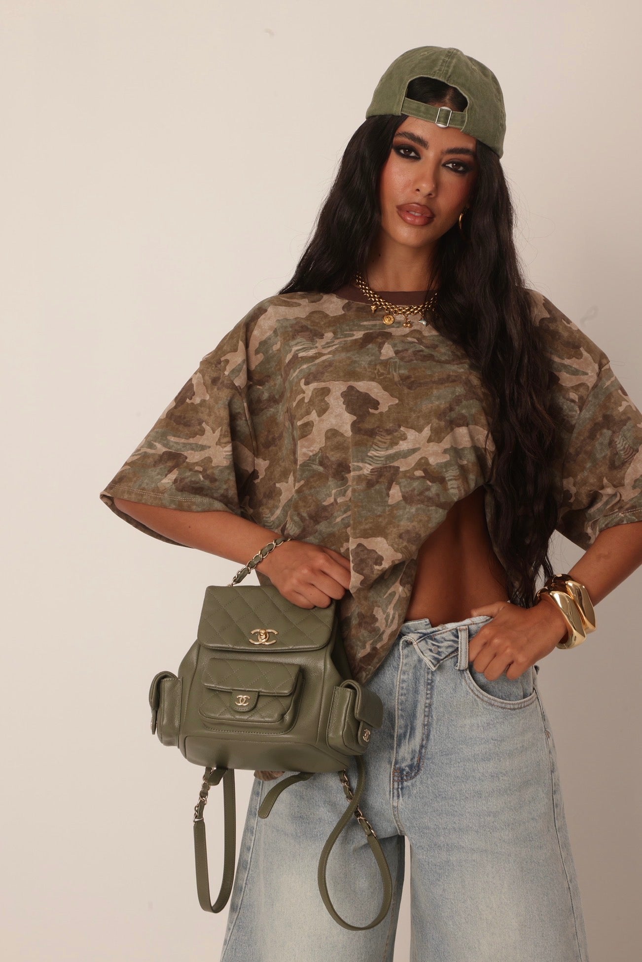 T-SHIRT LAY CAMOUFLAGE BEIGE