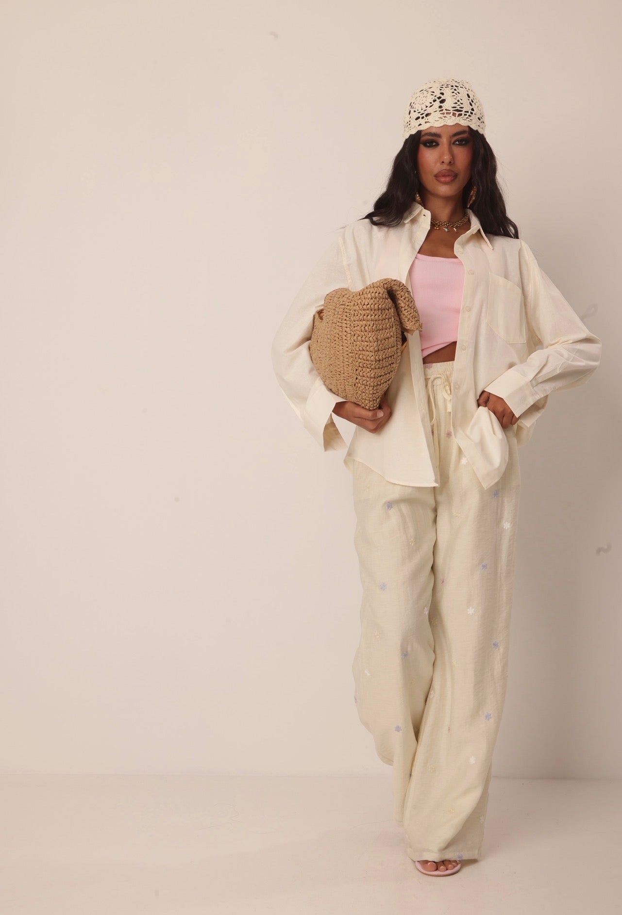 PANTALACCIO FIORI AIDA PANNA