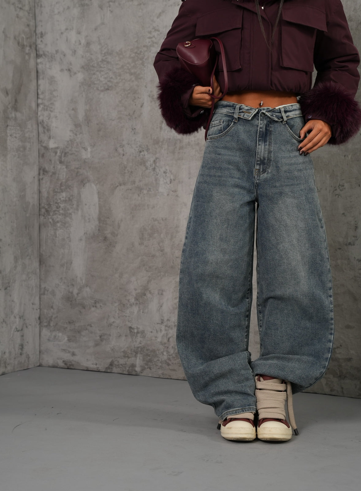 Jeans Marghe slavato