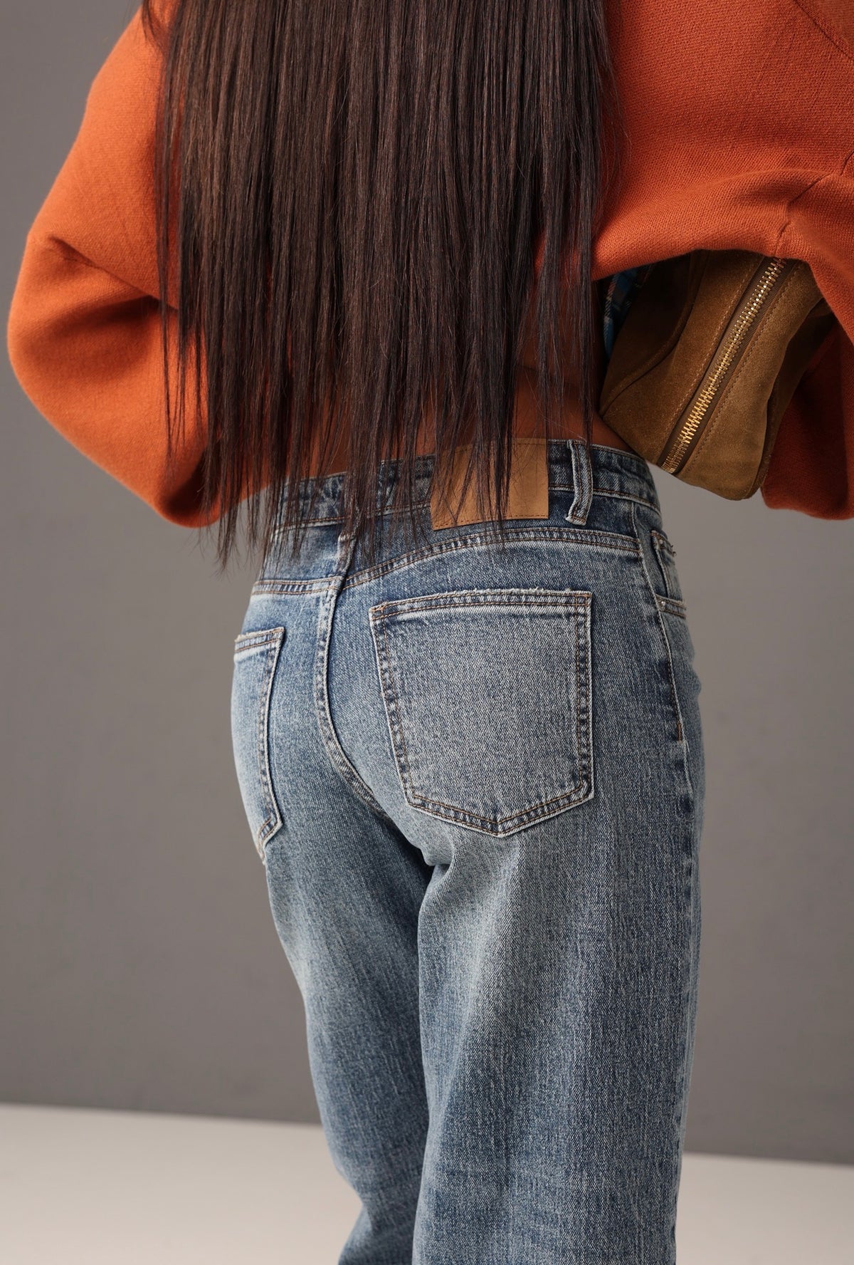 JEANS PIEGONE JOSIE LAVAGGIO MEDIO