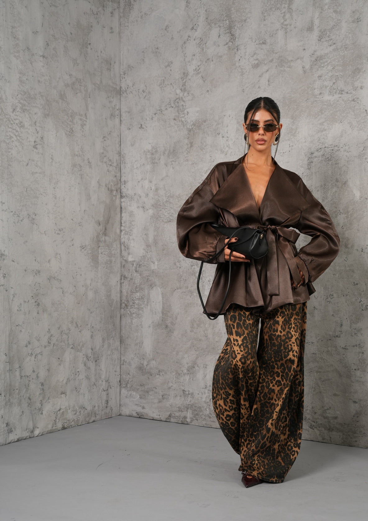 JEANS BALLOON DAFNE LEOPARDATO