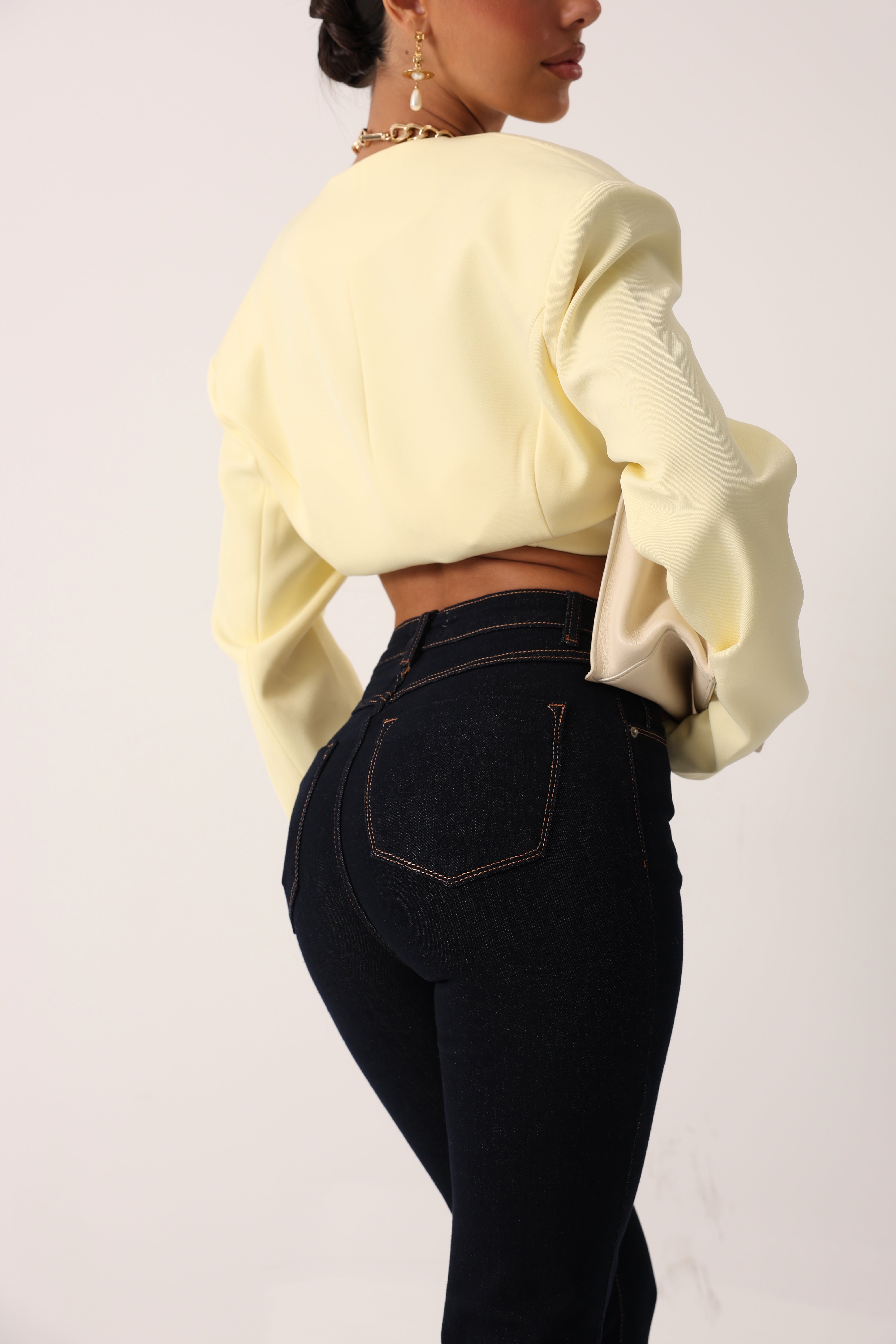 JEANS LIPSIA DENIM SCURO PUSH UP