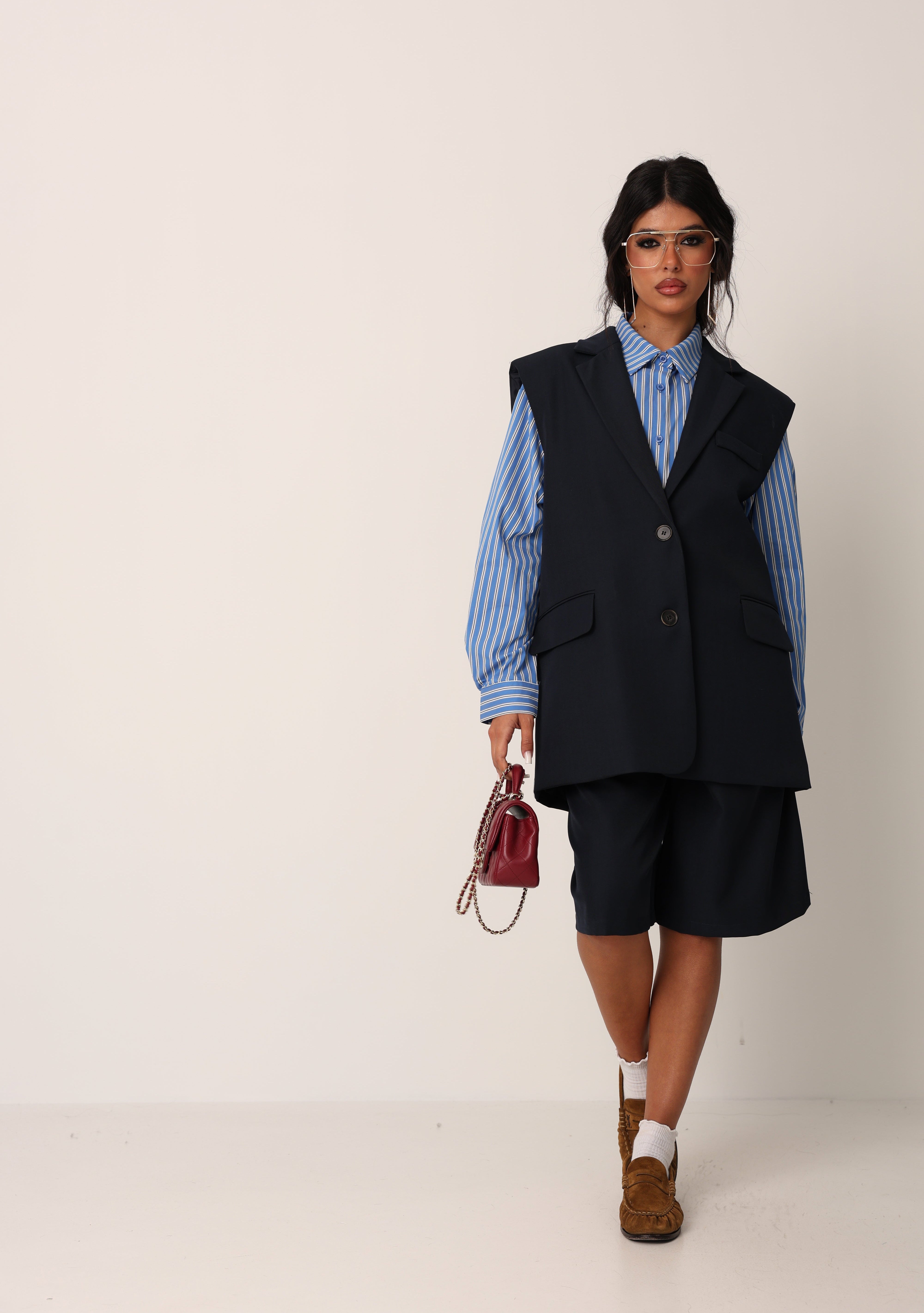 GILET NECLA BLU