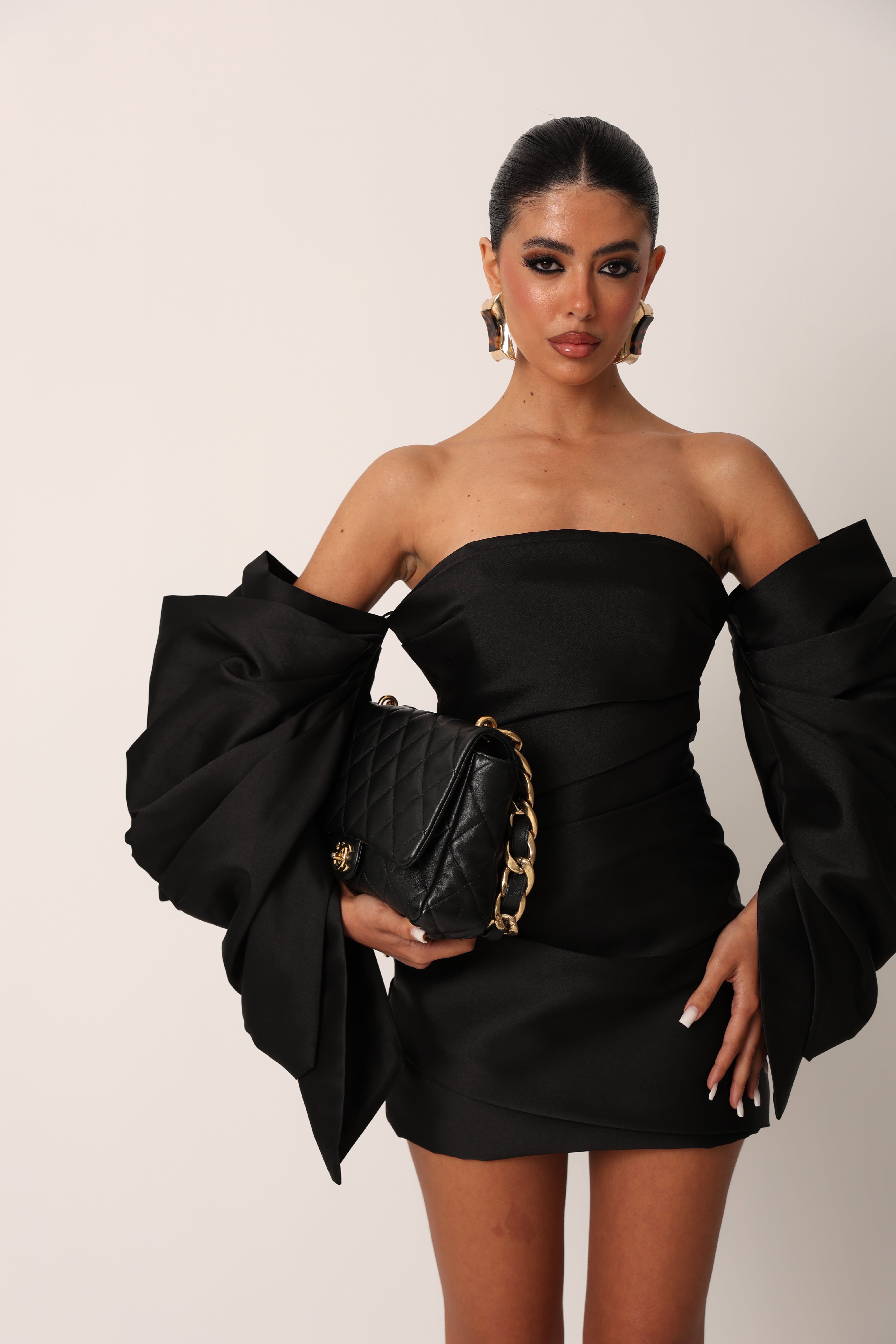 VESTITO MARISTEL NERO