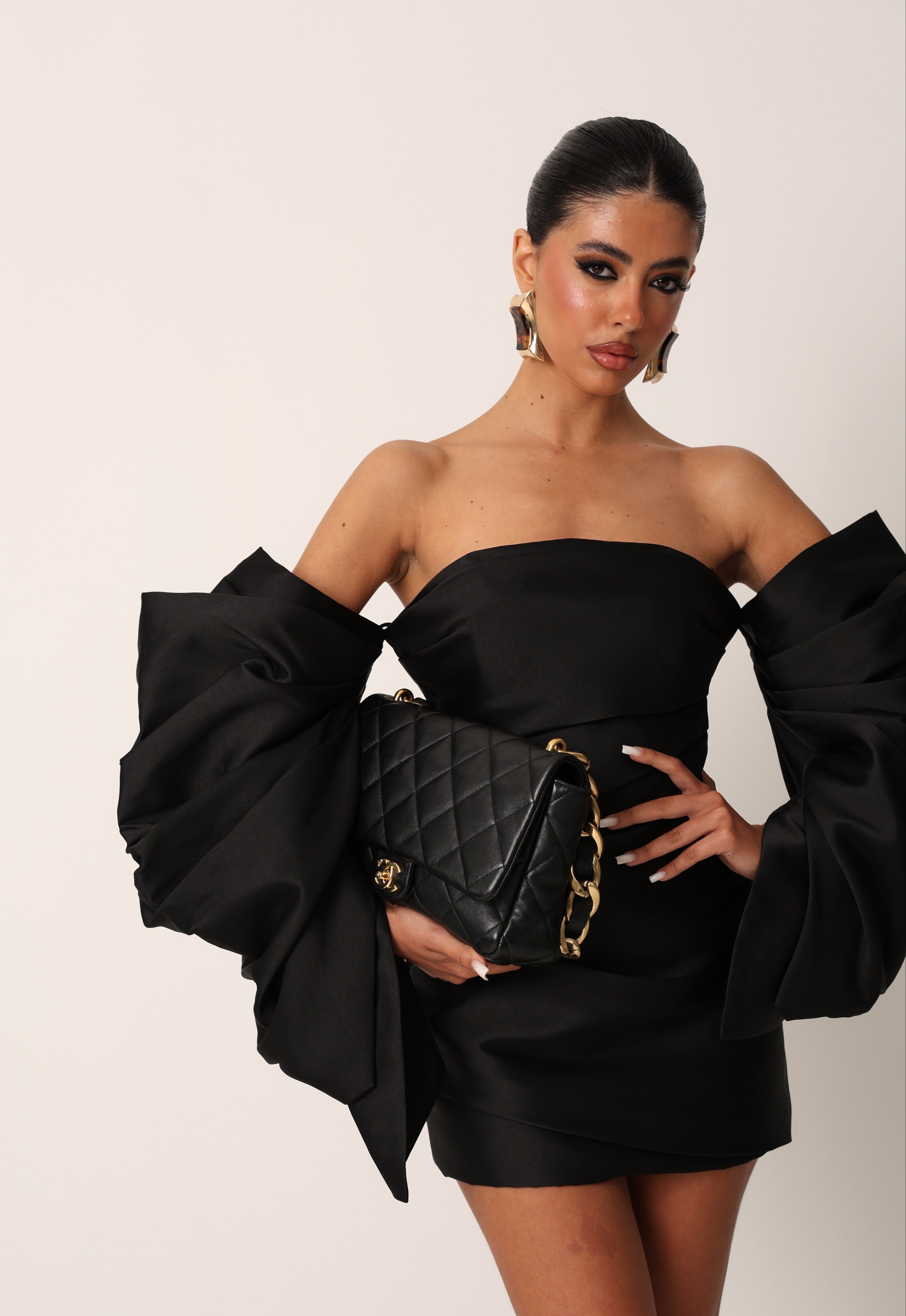 VESTITO MARISTEL NERO