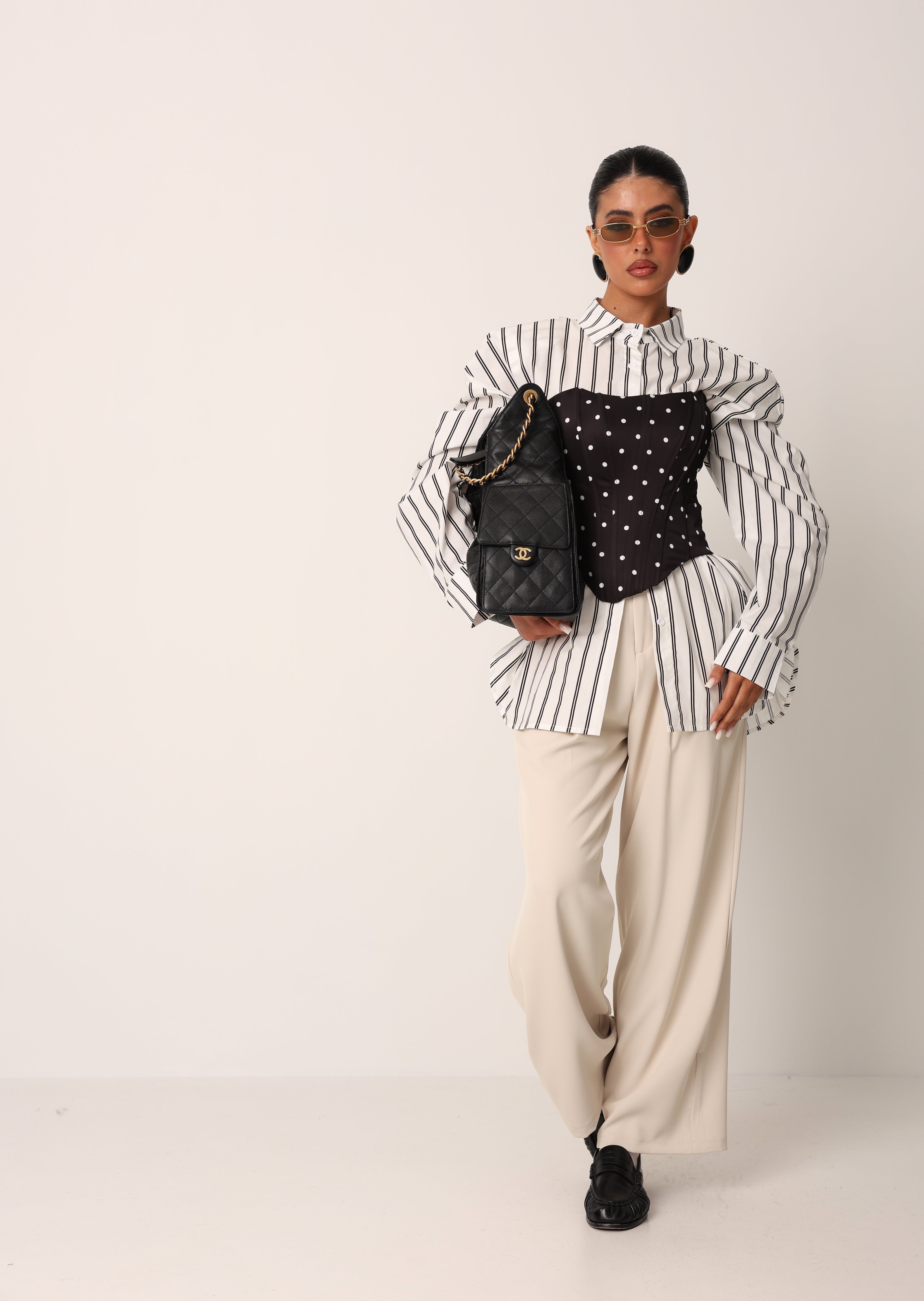 PANTALONI PALAZZO NERISSA BEIGE