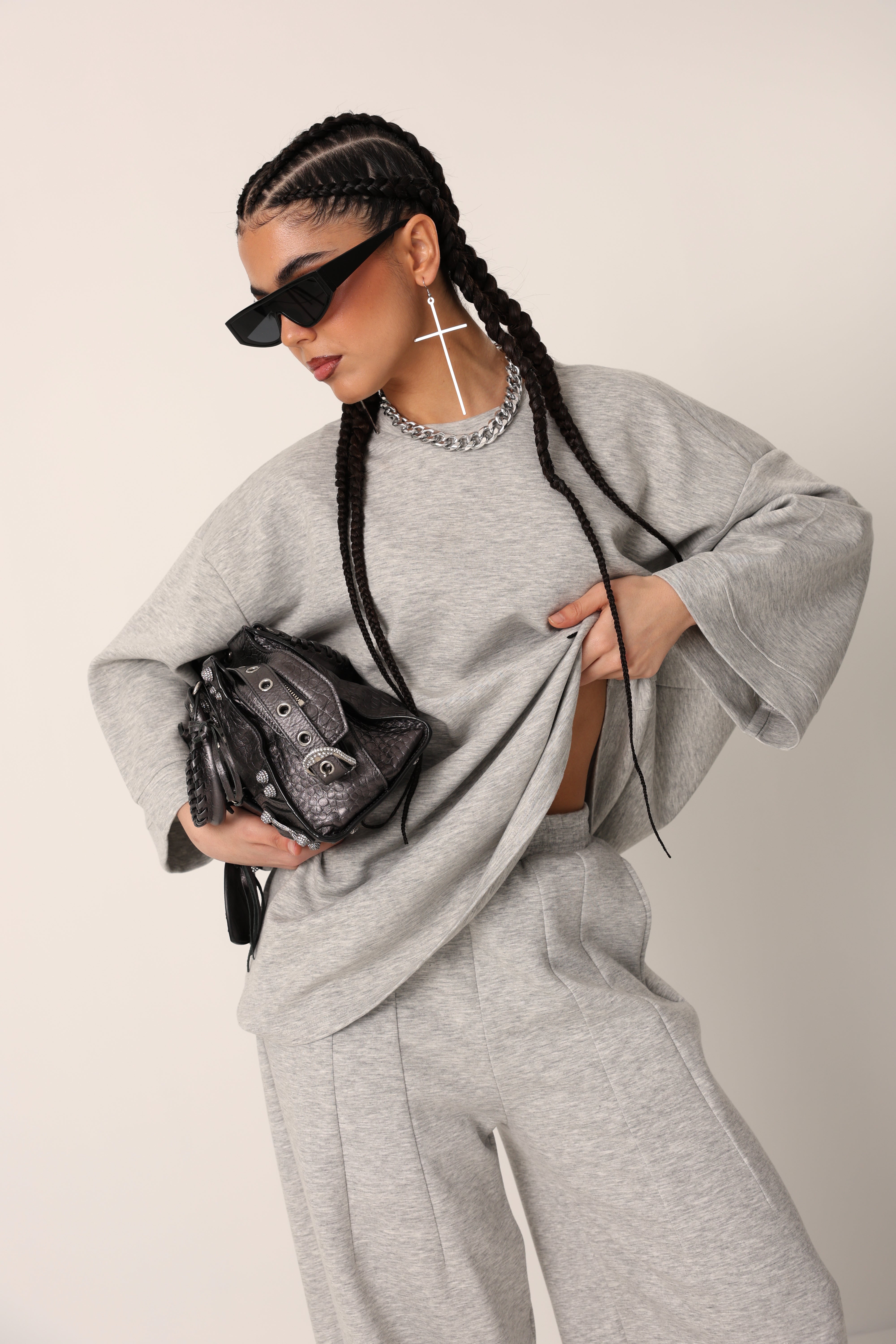 MAGLIA EDELIN GRIGIA