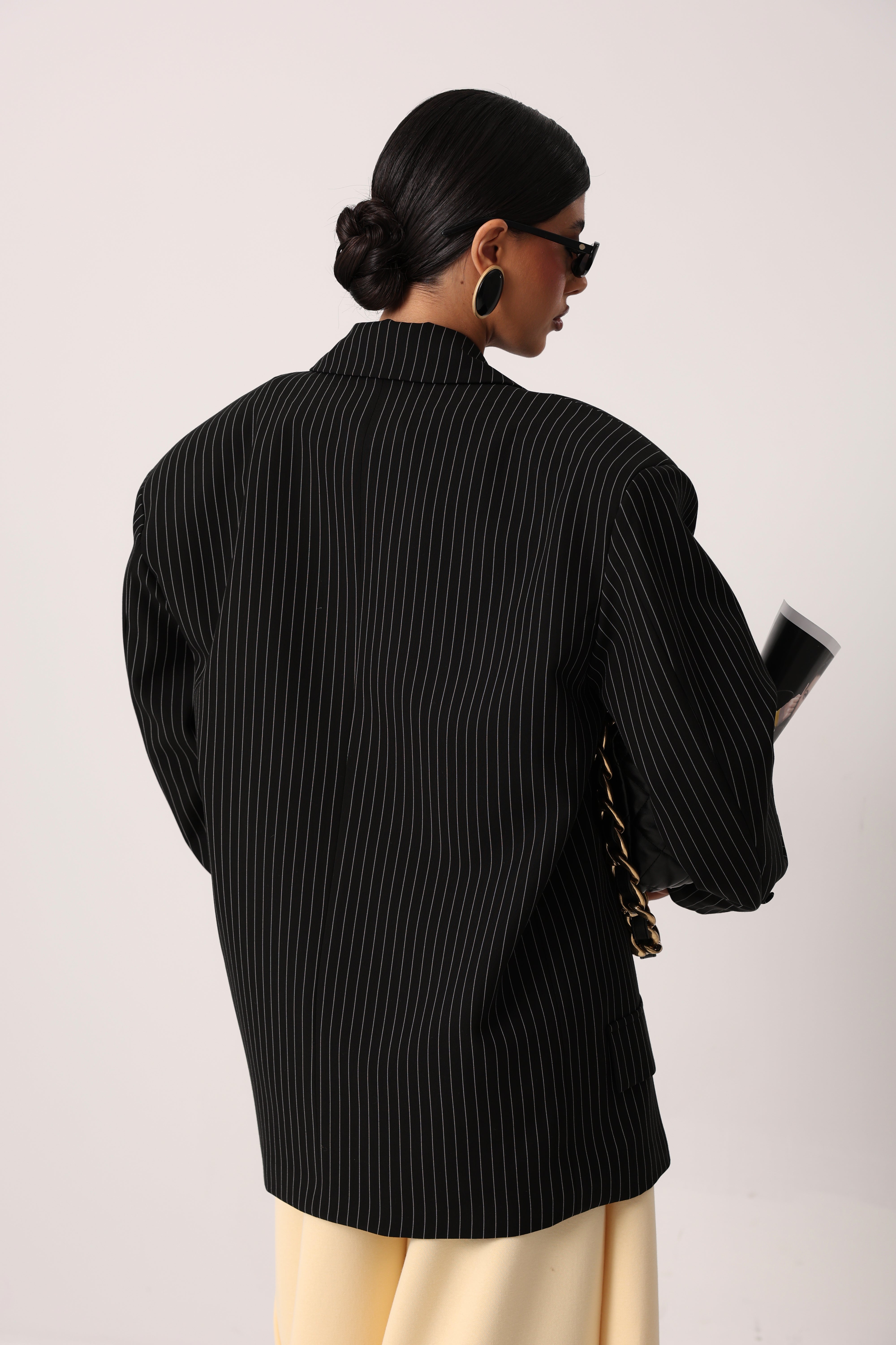 BLAZER GESSATO MYLES NERO