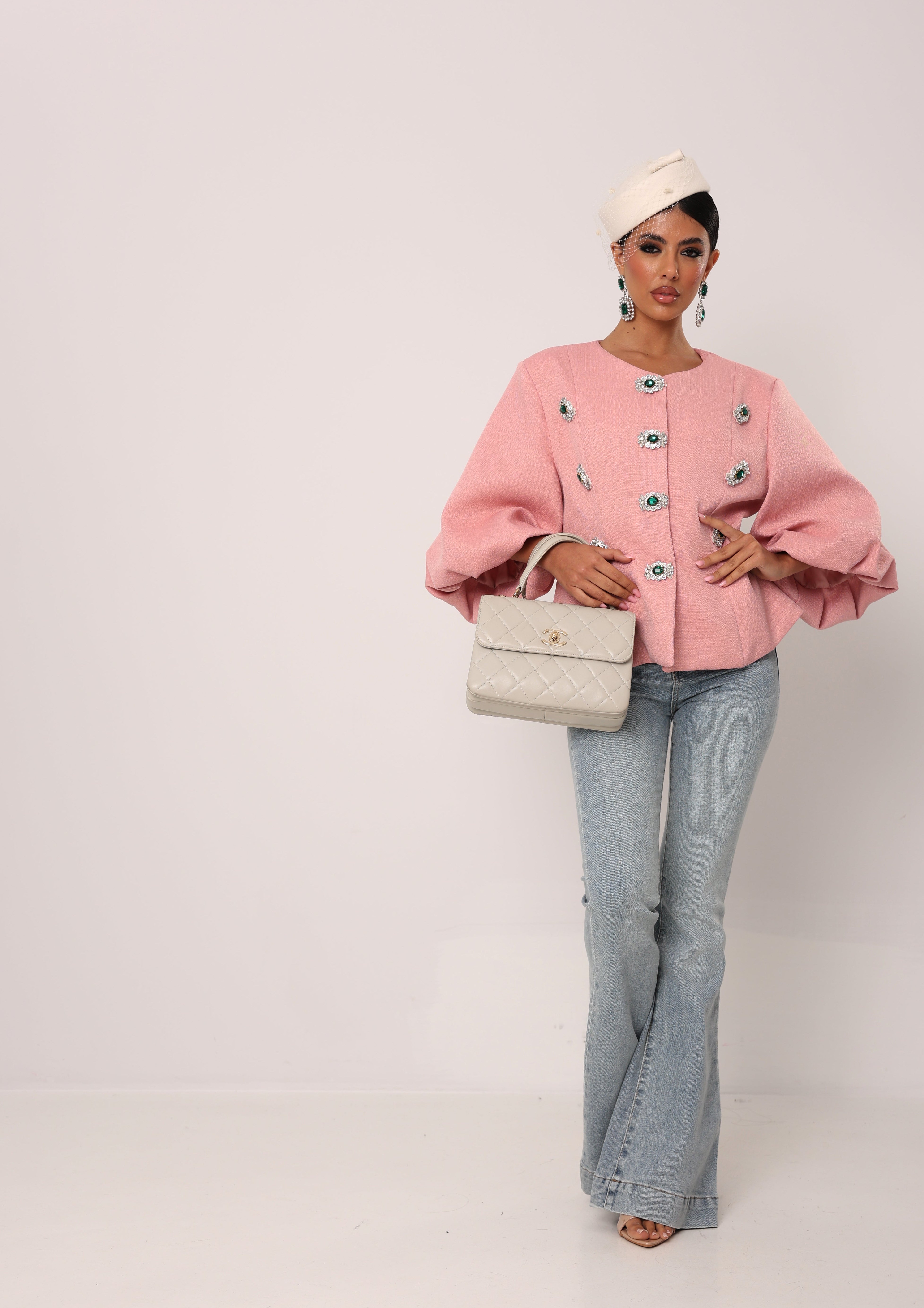 JEANS ZAMPA DENNIS DENIM CHIARO