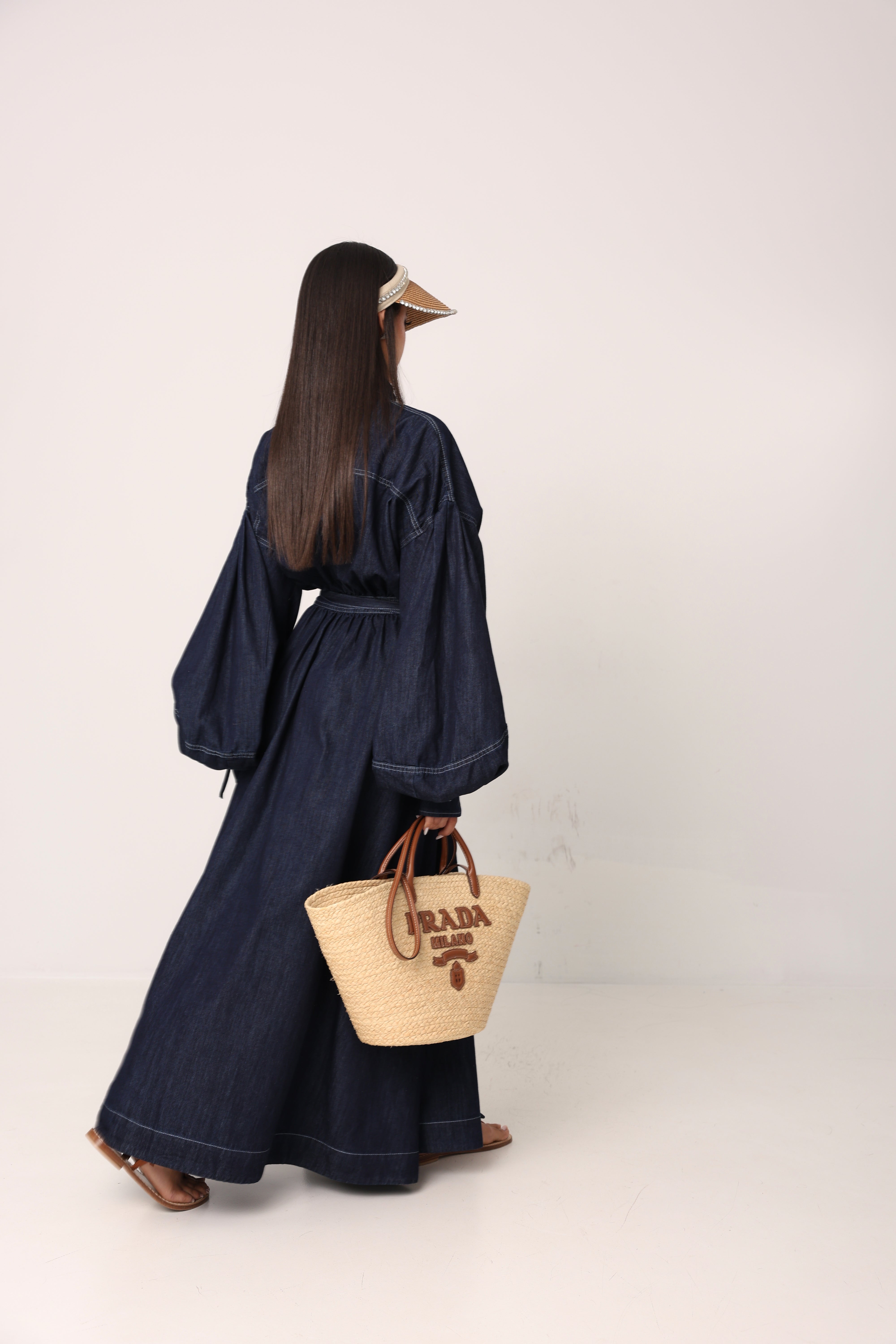 VESTITO KAREN DENIM SCURO