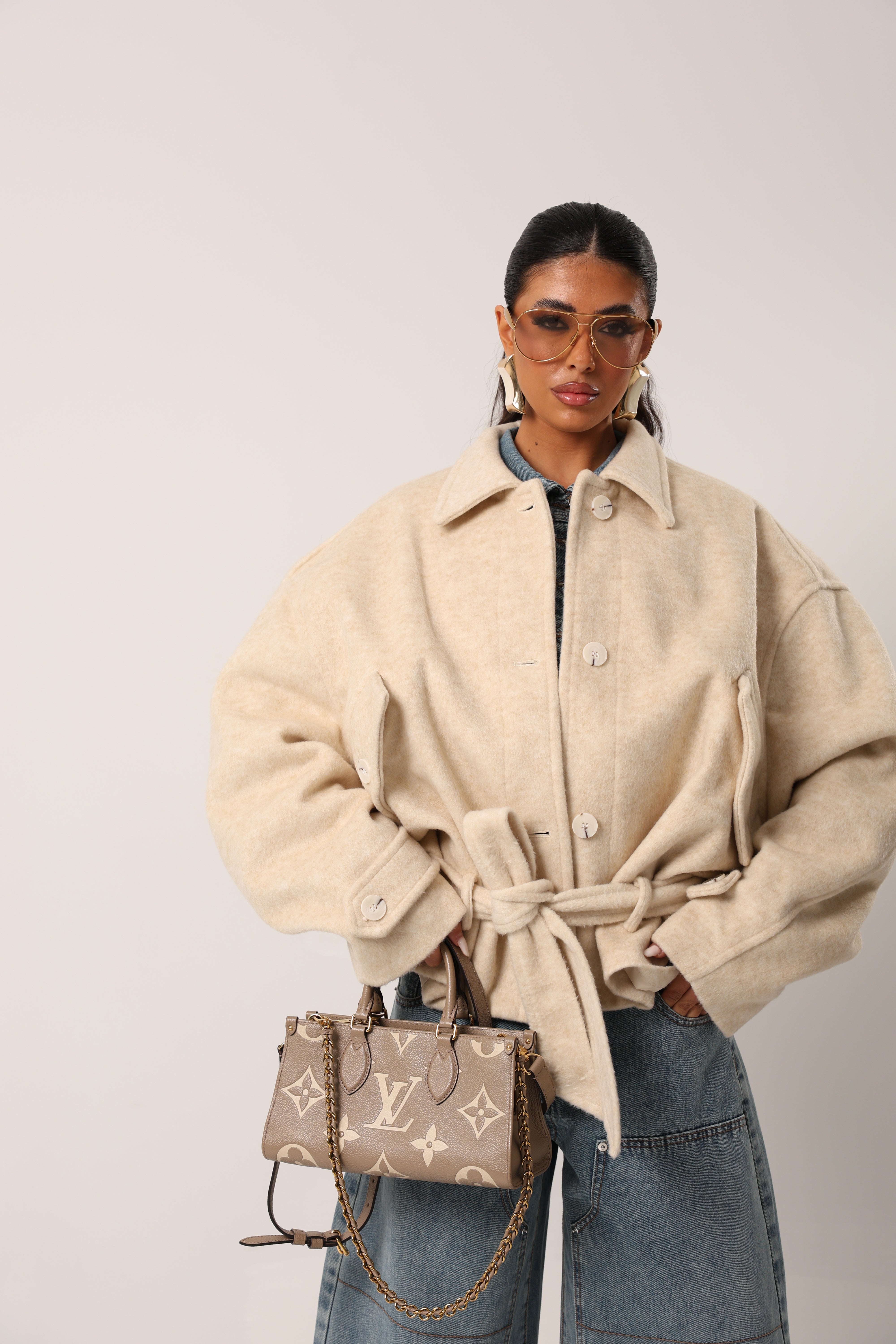 CAPPOTTINO ALLIE BEIGE BY LUMINA