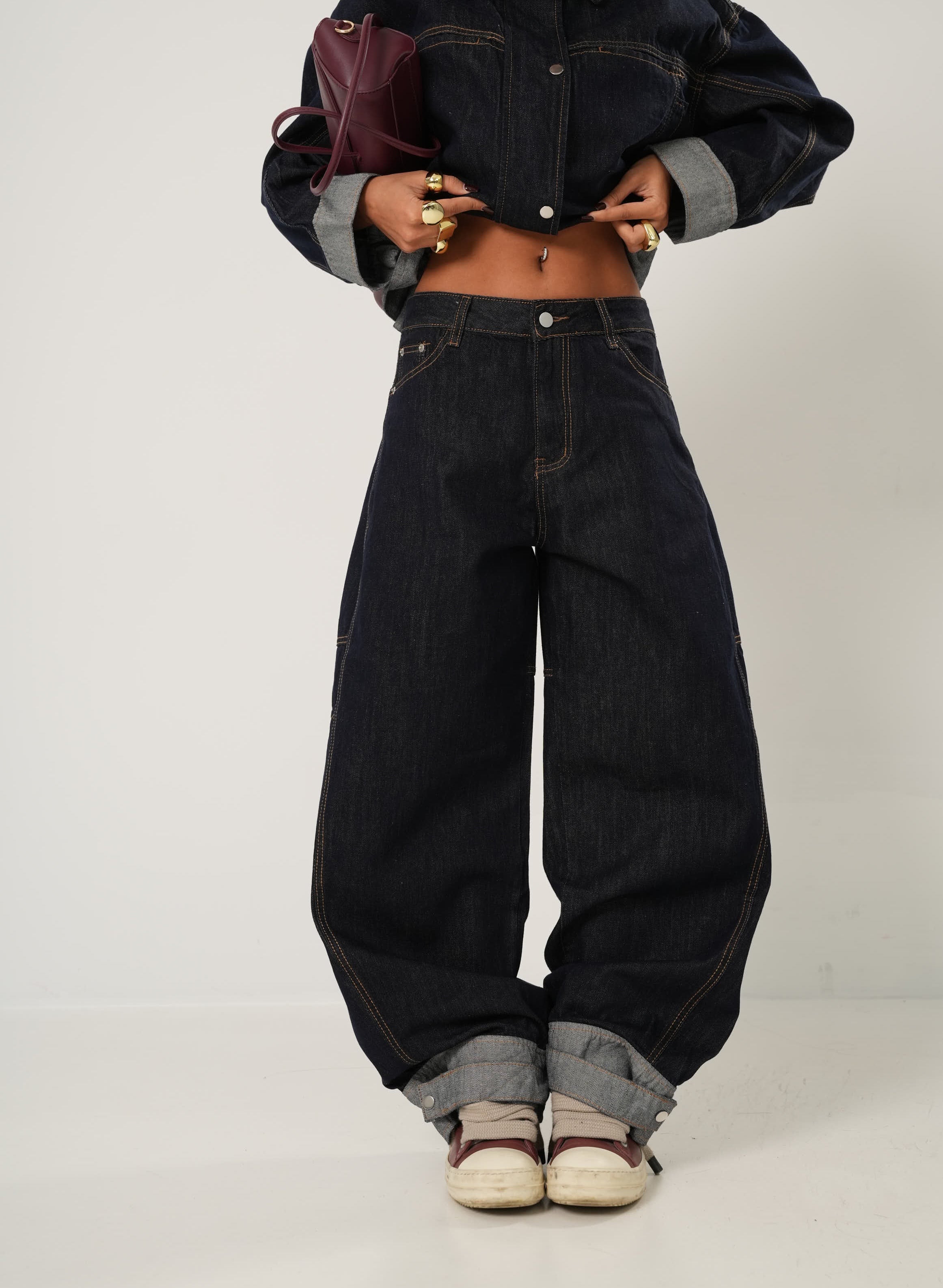 COORDINATO ANIMA DENIM SCURO