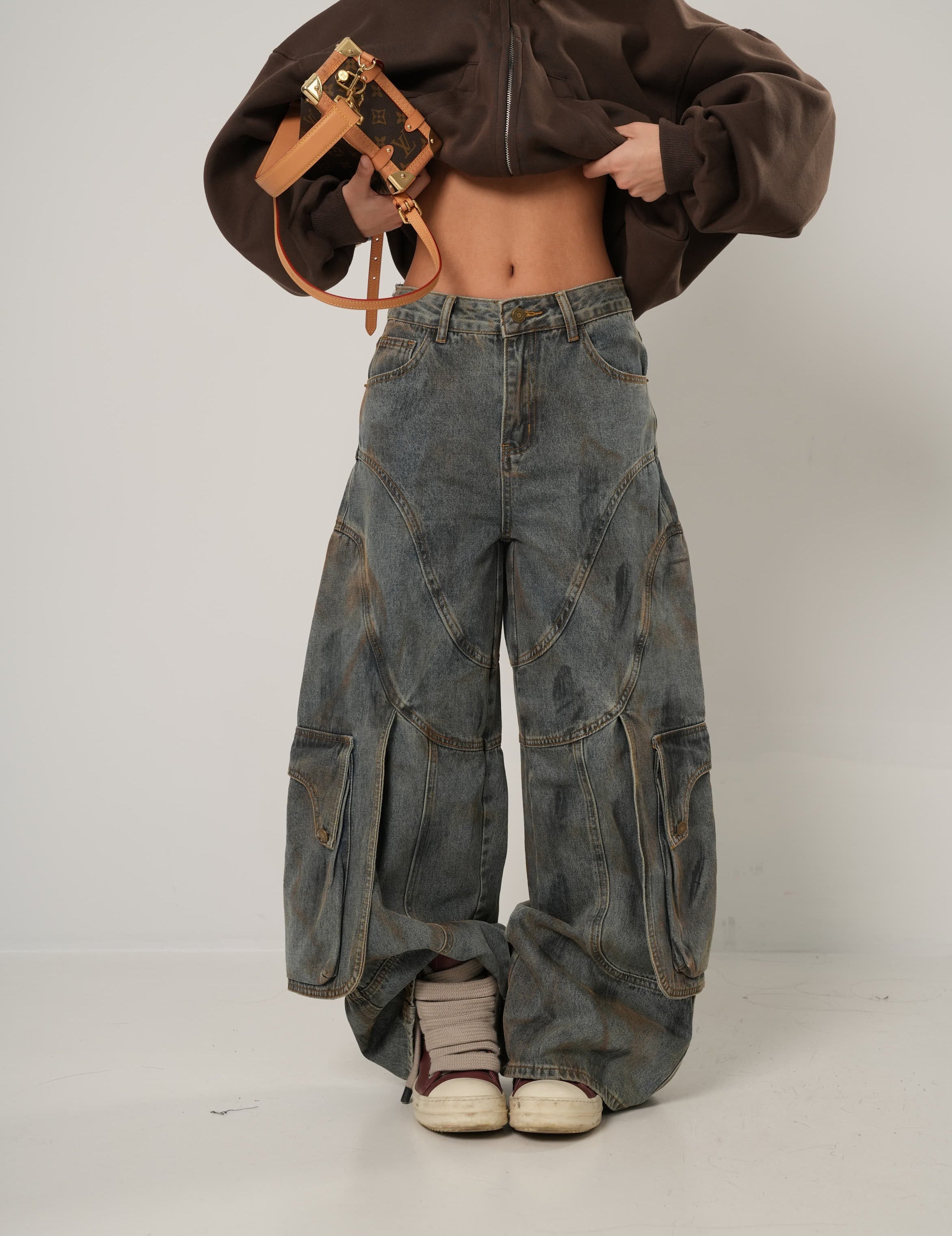 JEANS TASCONI PECHINO SABBIATO