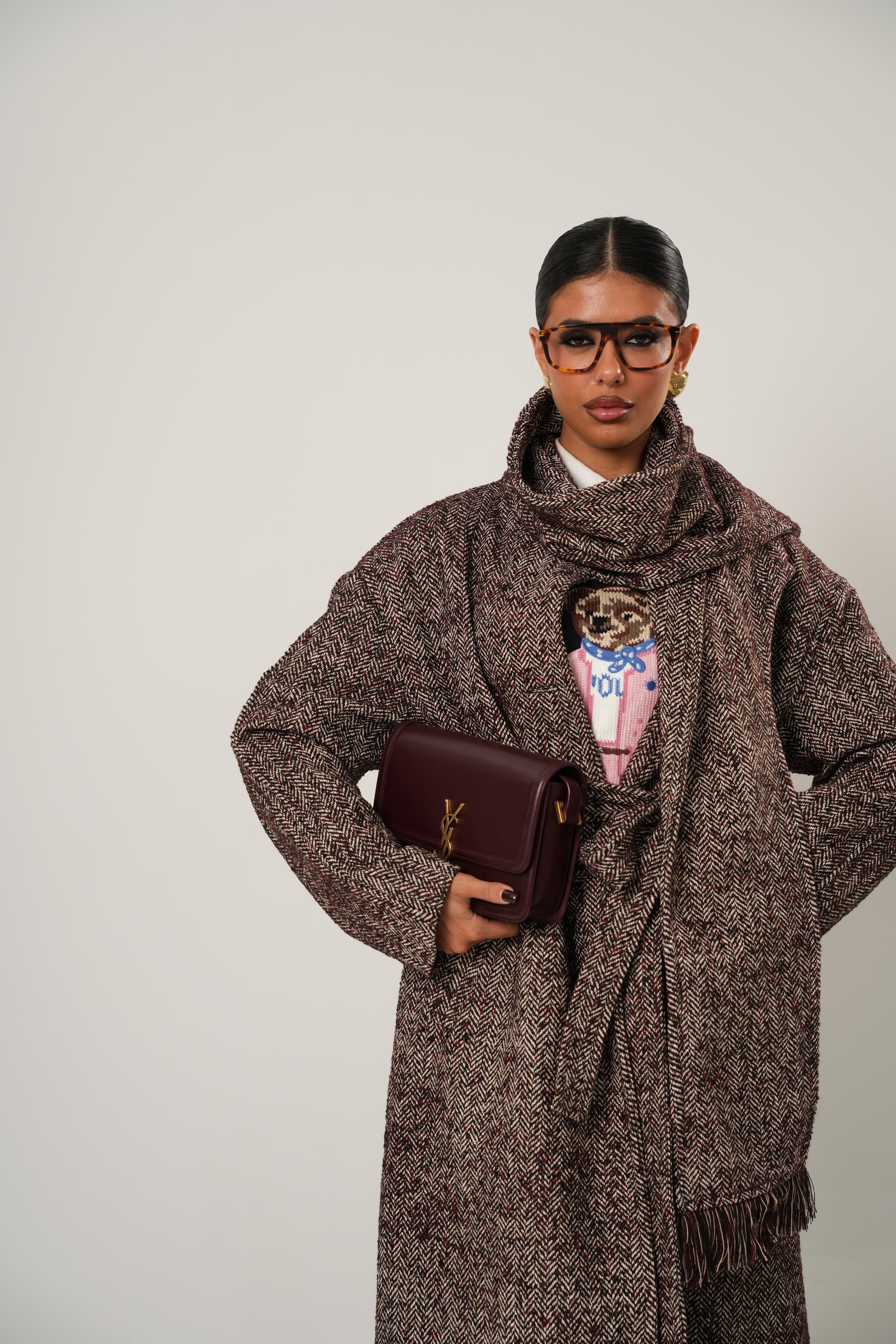 CAPPOTTO SPIGATO MAGGIE BORDEUAX BY LUMINA