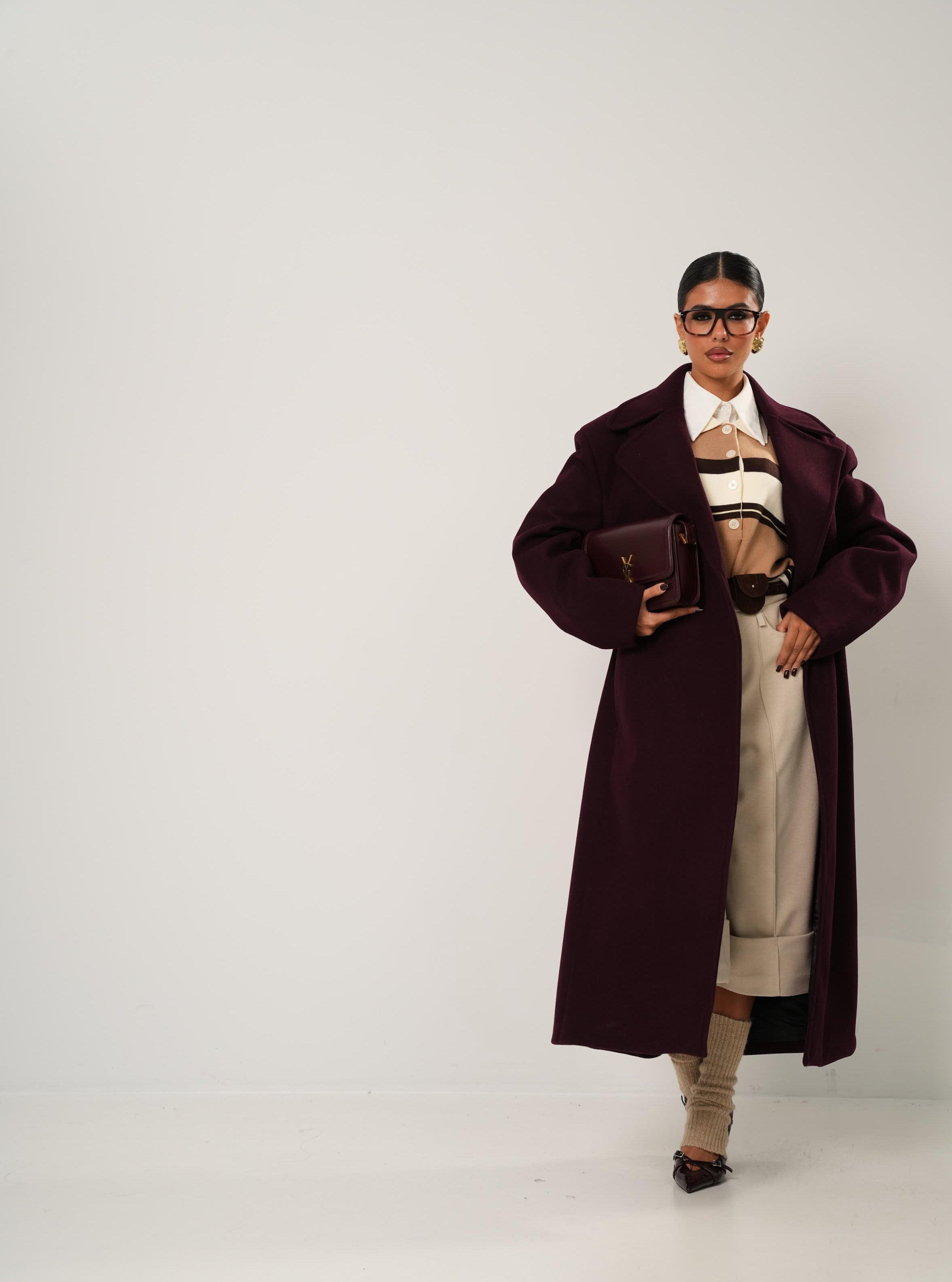 CAPPOTTO JOSANNA BORDEAUX BY LUMINA