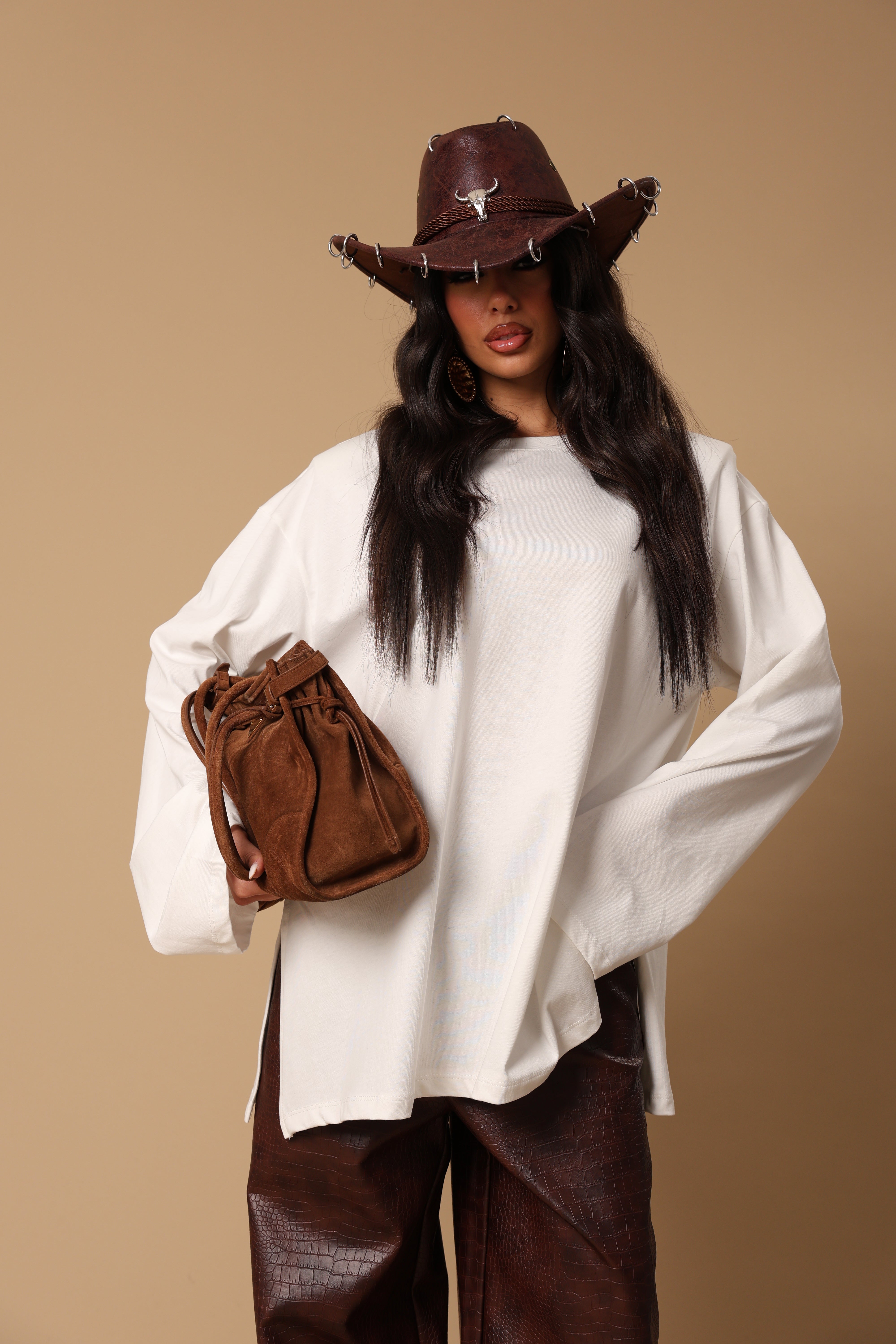 MAGLIA SPALLINE ZAYN BIANCA