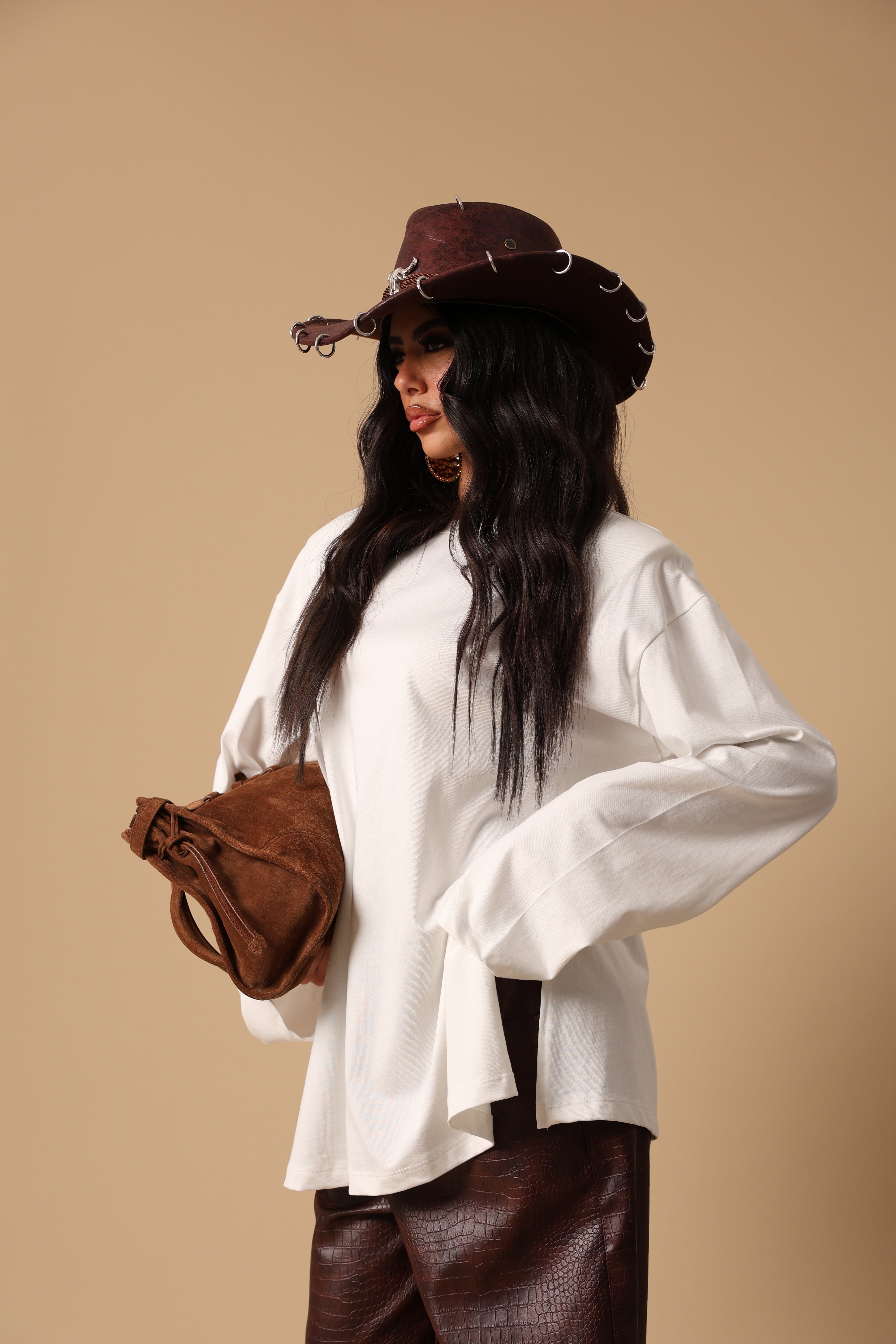 MAGLIA SPALLINE ZAYN BIANCA