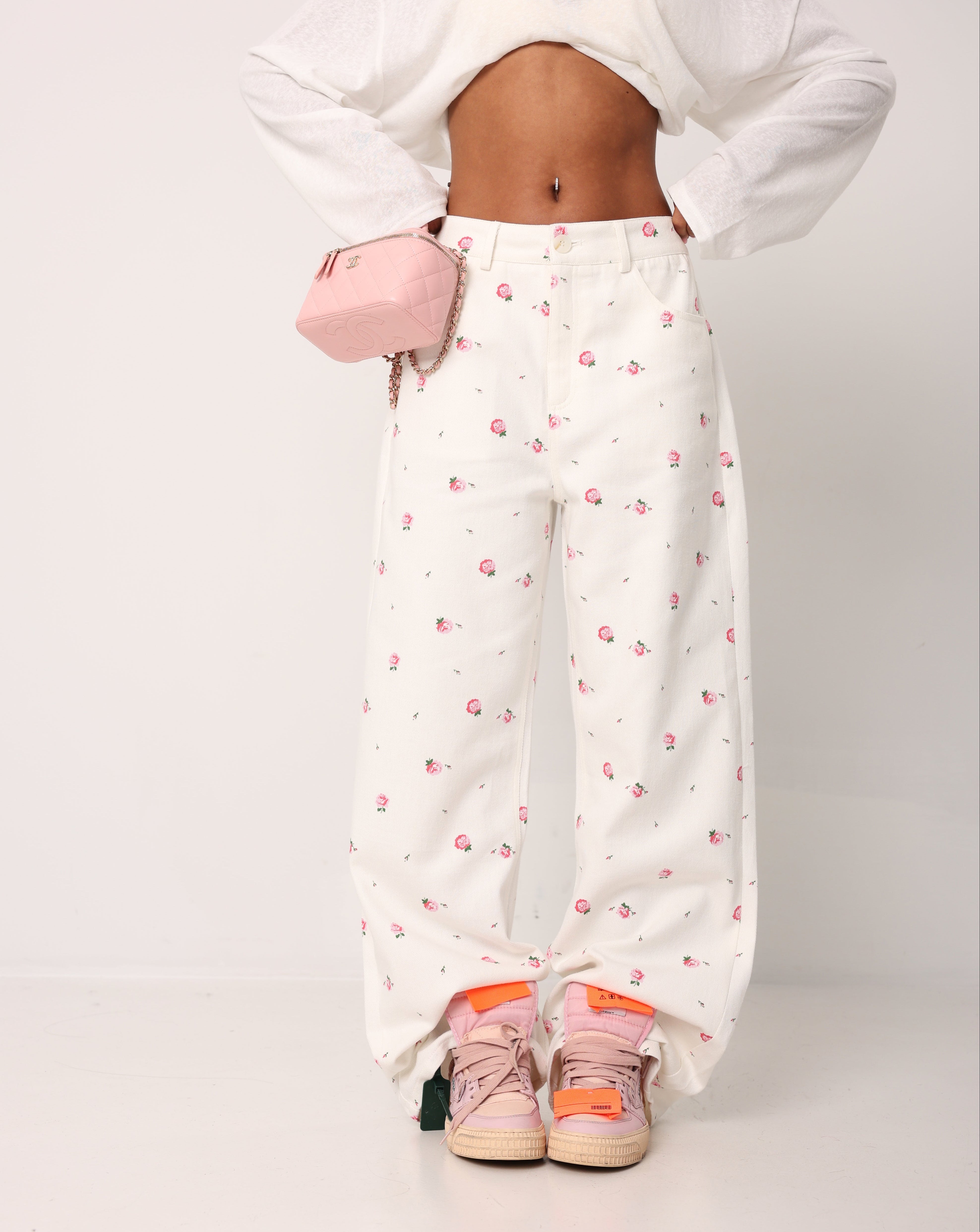 JEANS FIORELLINI MAUREN BIANCHI