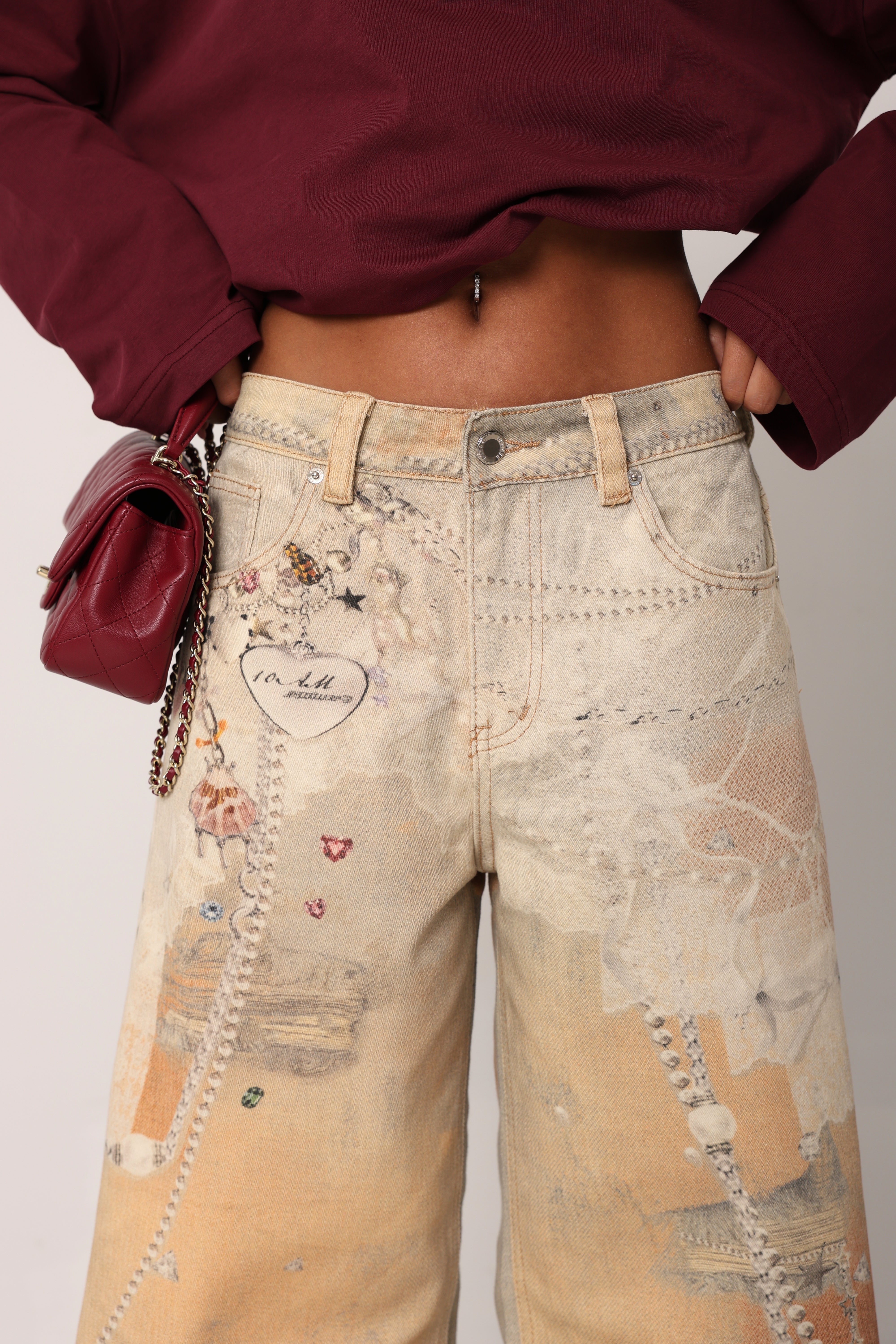 JEANS SEASHELL BEIGE