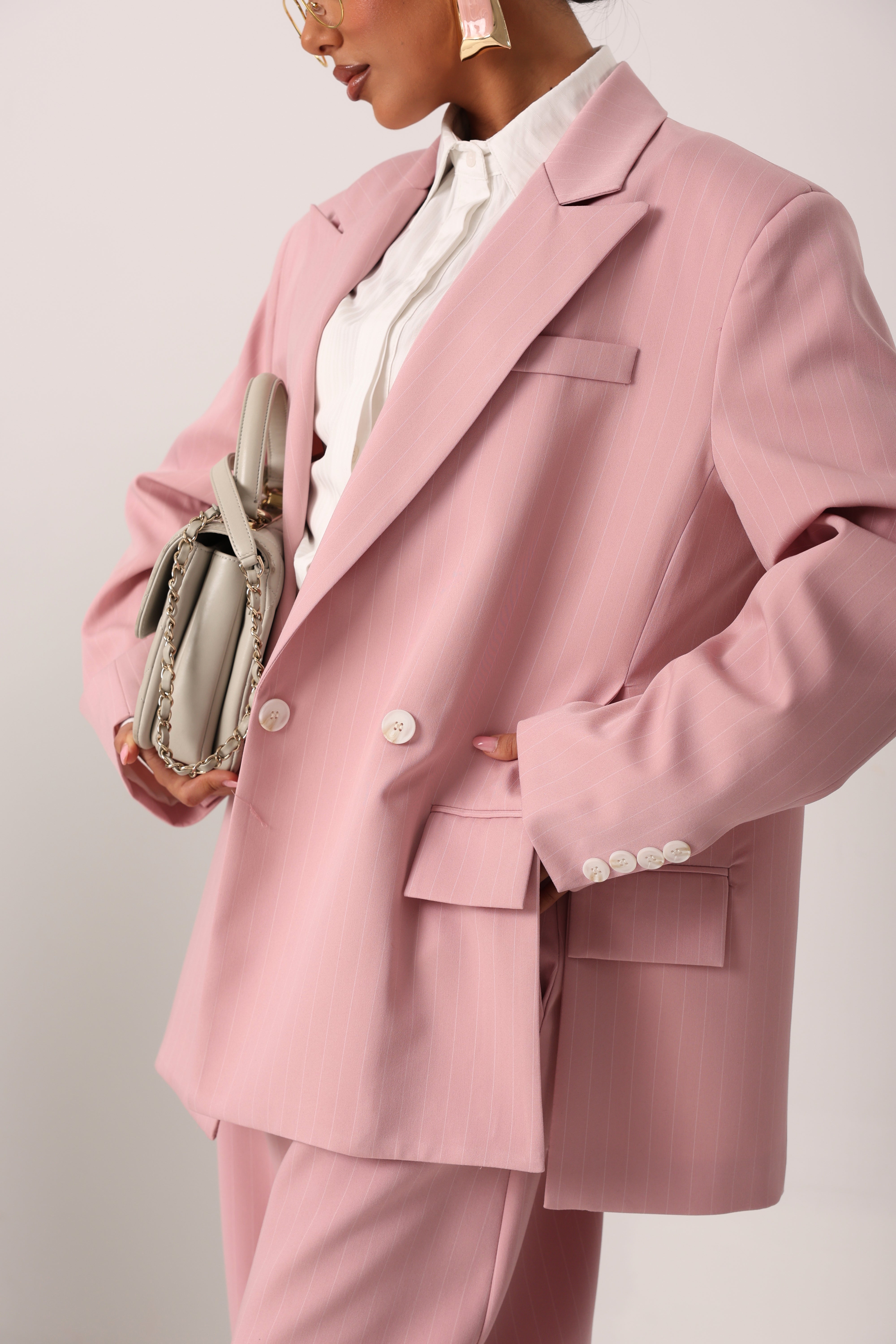 BLAZER GESSATO NELLIE ROSA BY LUMINA
