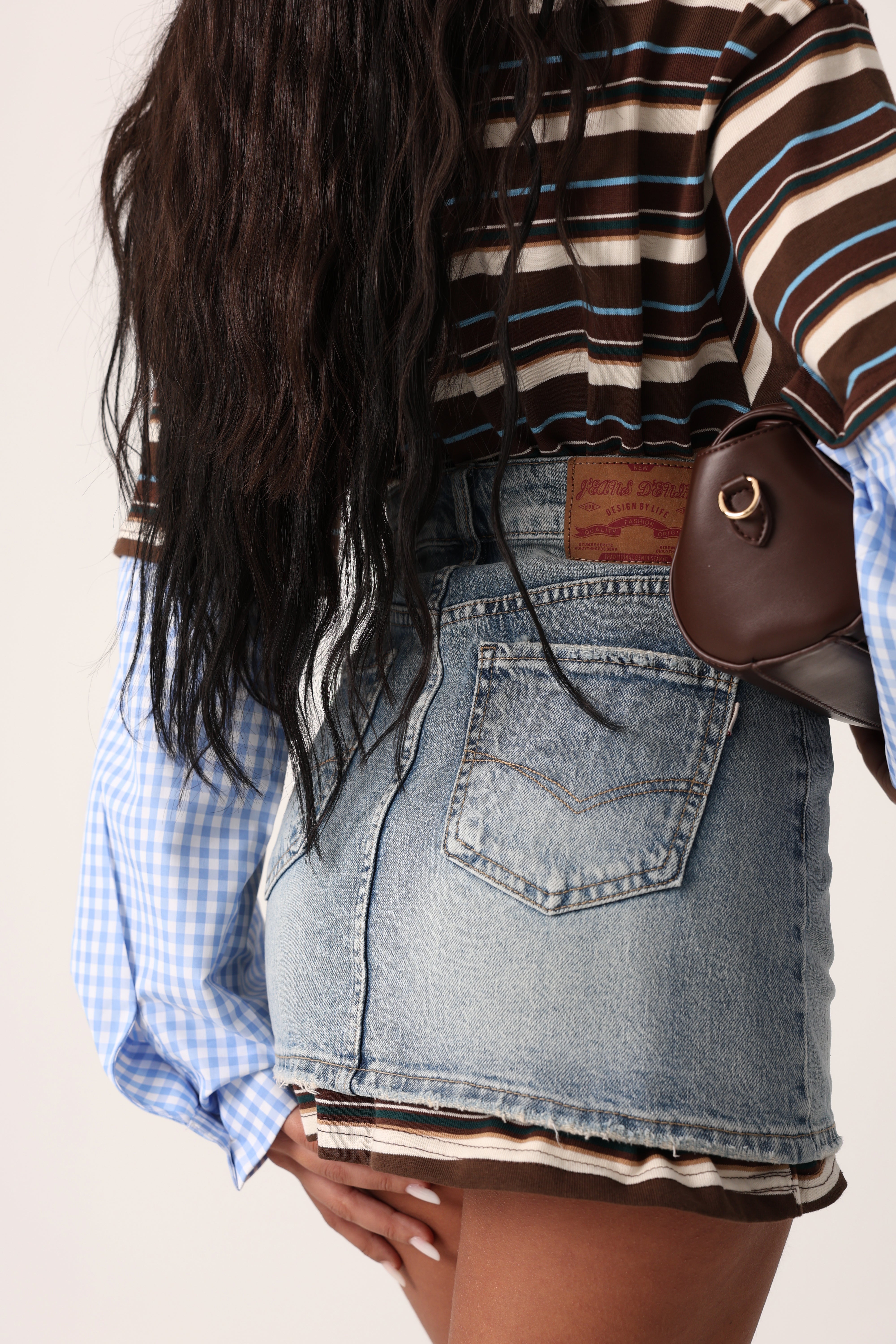 MINIGONNA PATTY DENIM BLUE