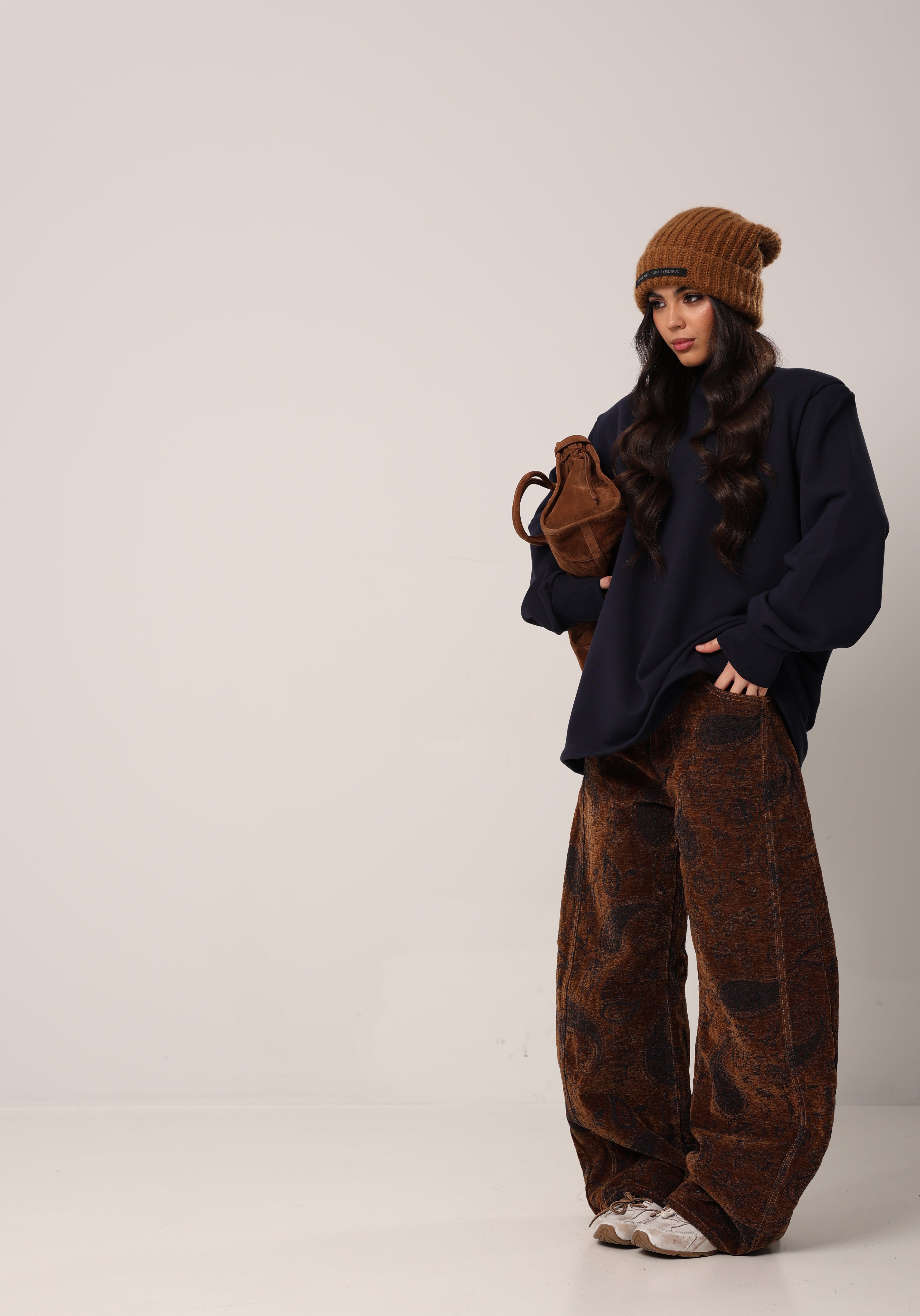 JEANS PAISLEY JAIRA MARRONE