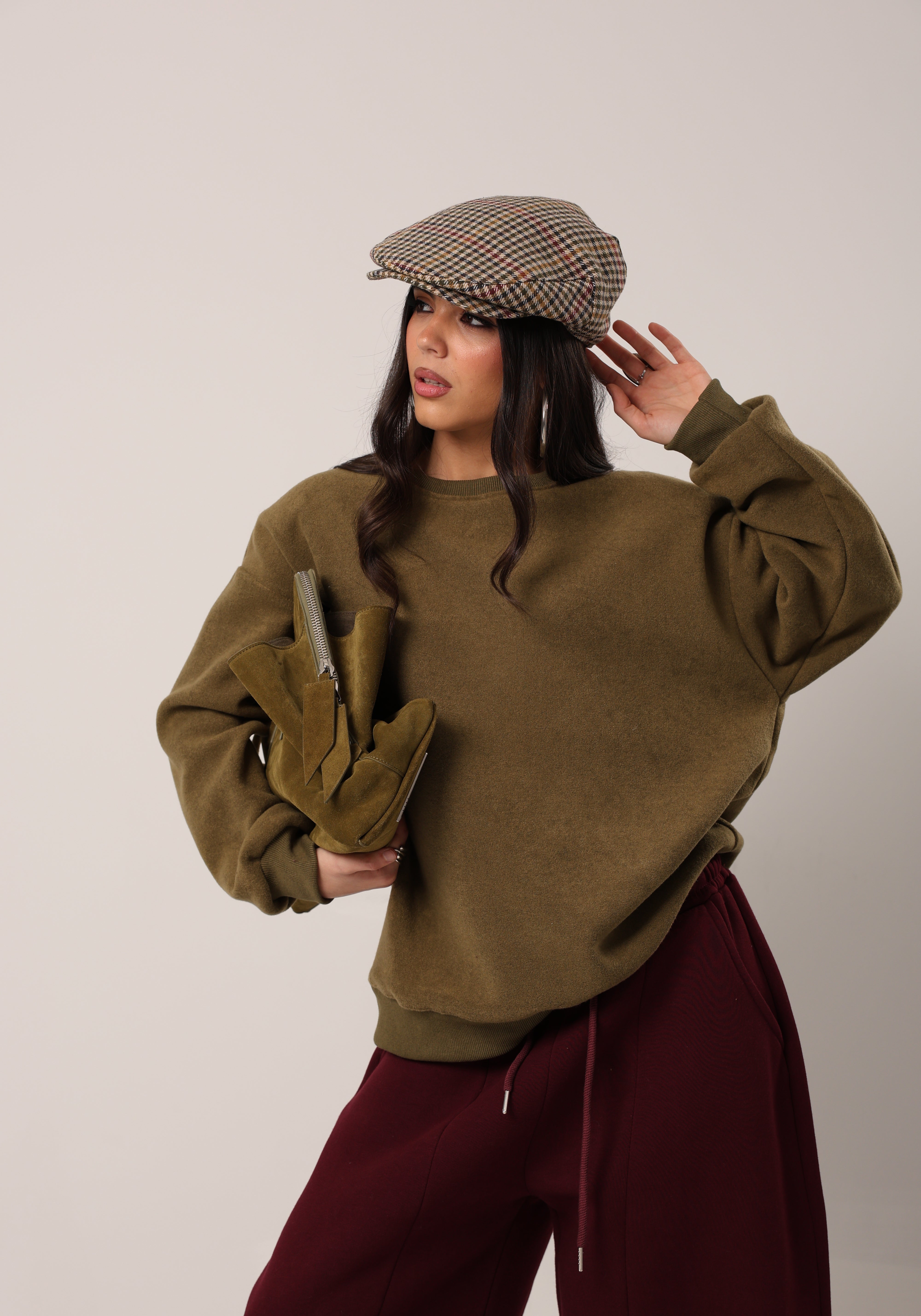 FELPA SPALLINE DEBBY VERDE