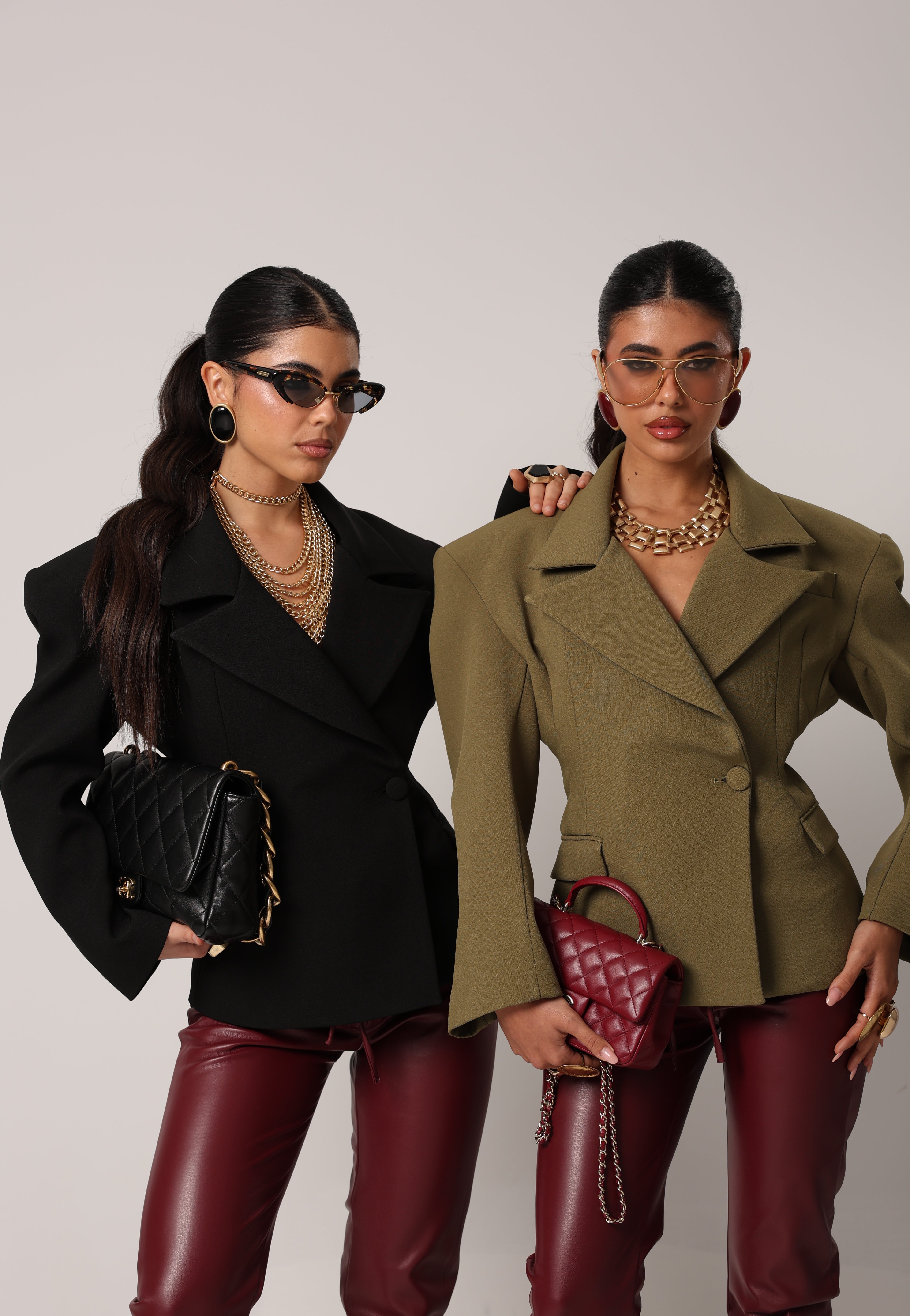 GIACCA KIRBY VERDE OLIVA BY MARZIA MANGO