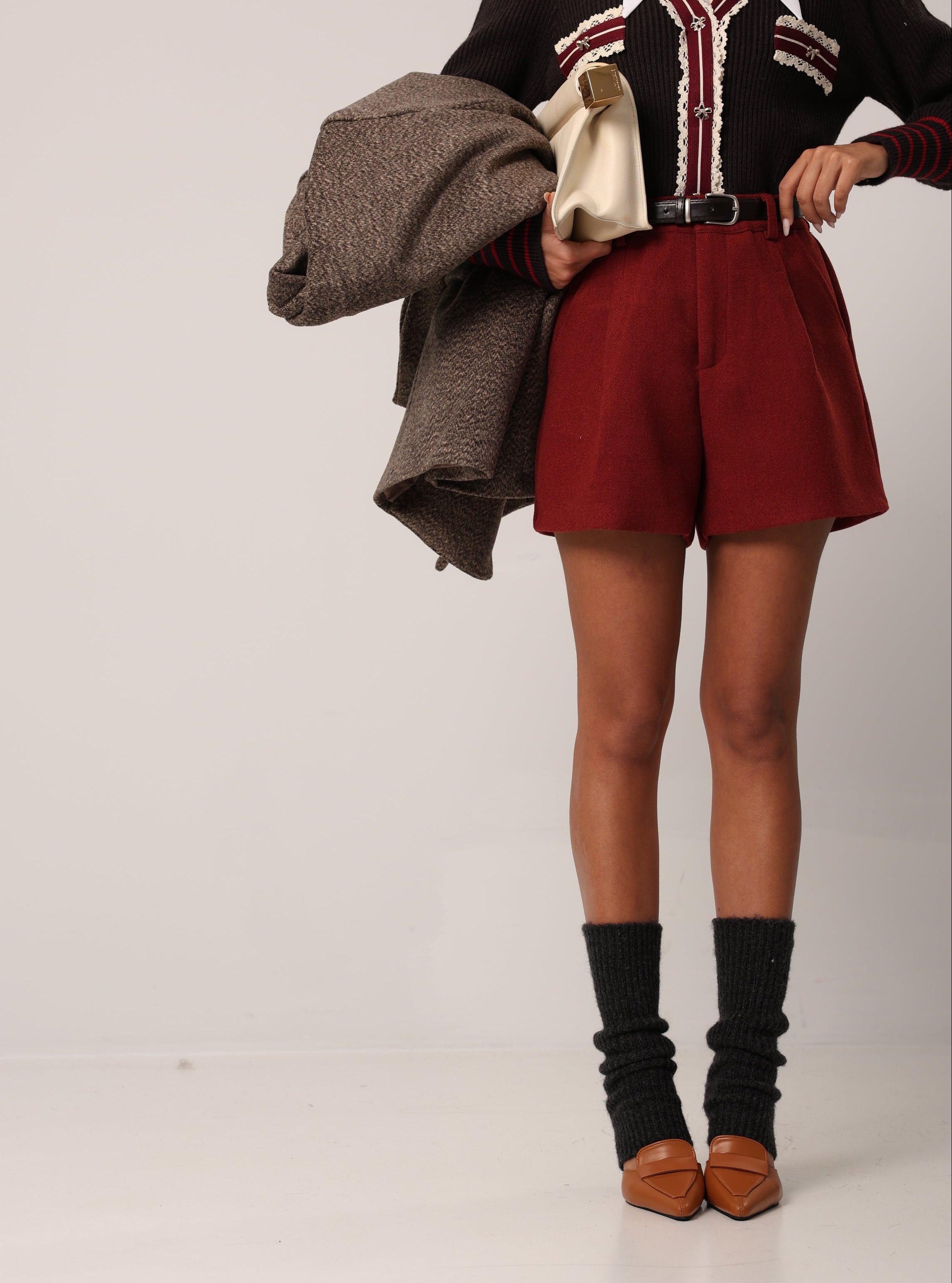 SHORTS ETHEL MATTONE + CINTURA