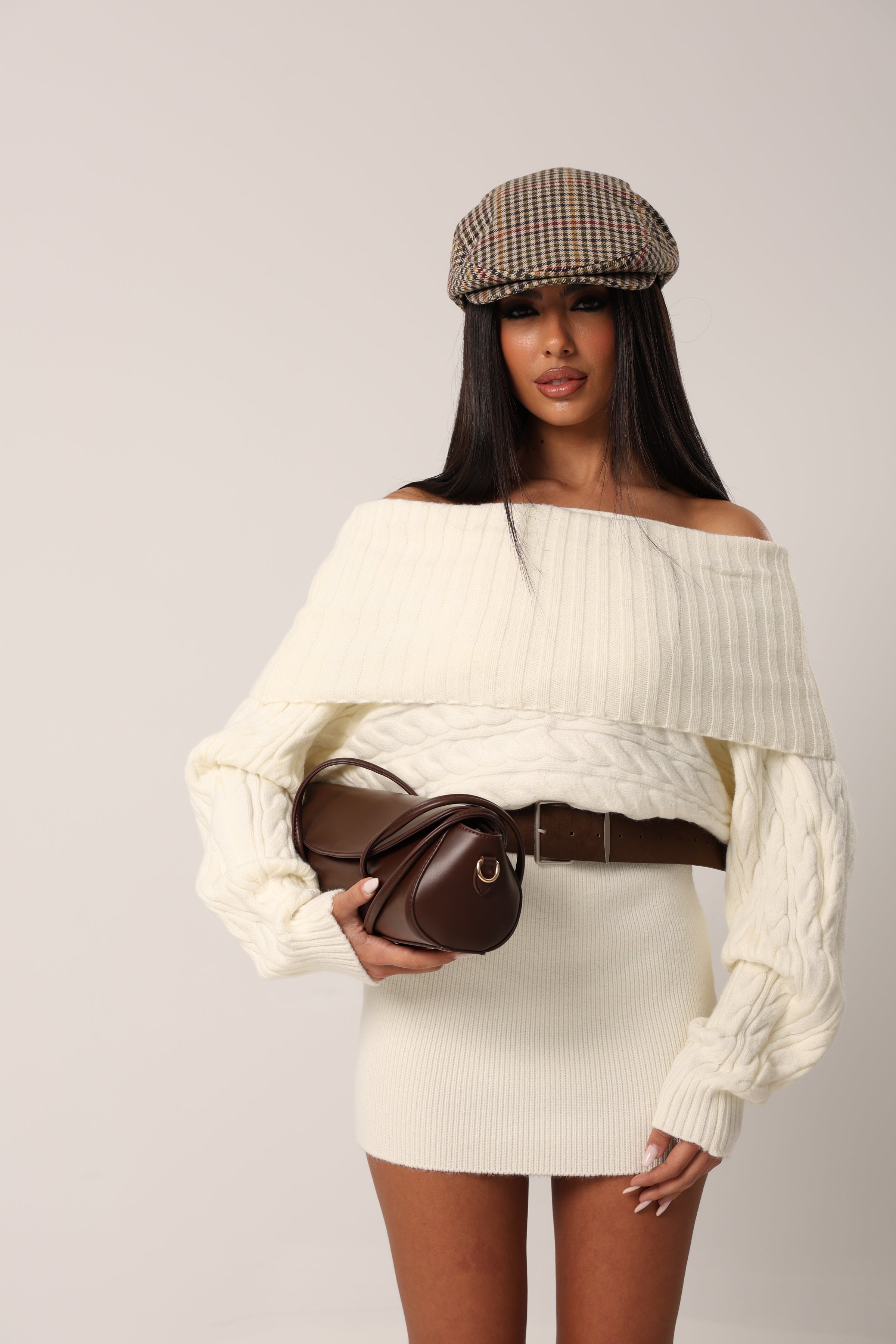 VESTITO TRECCE ELSIE BIANCO