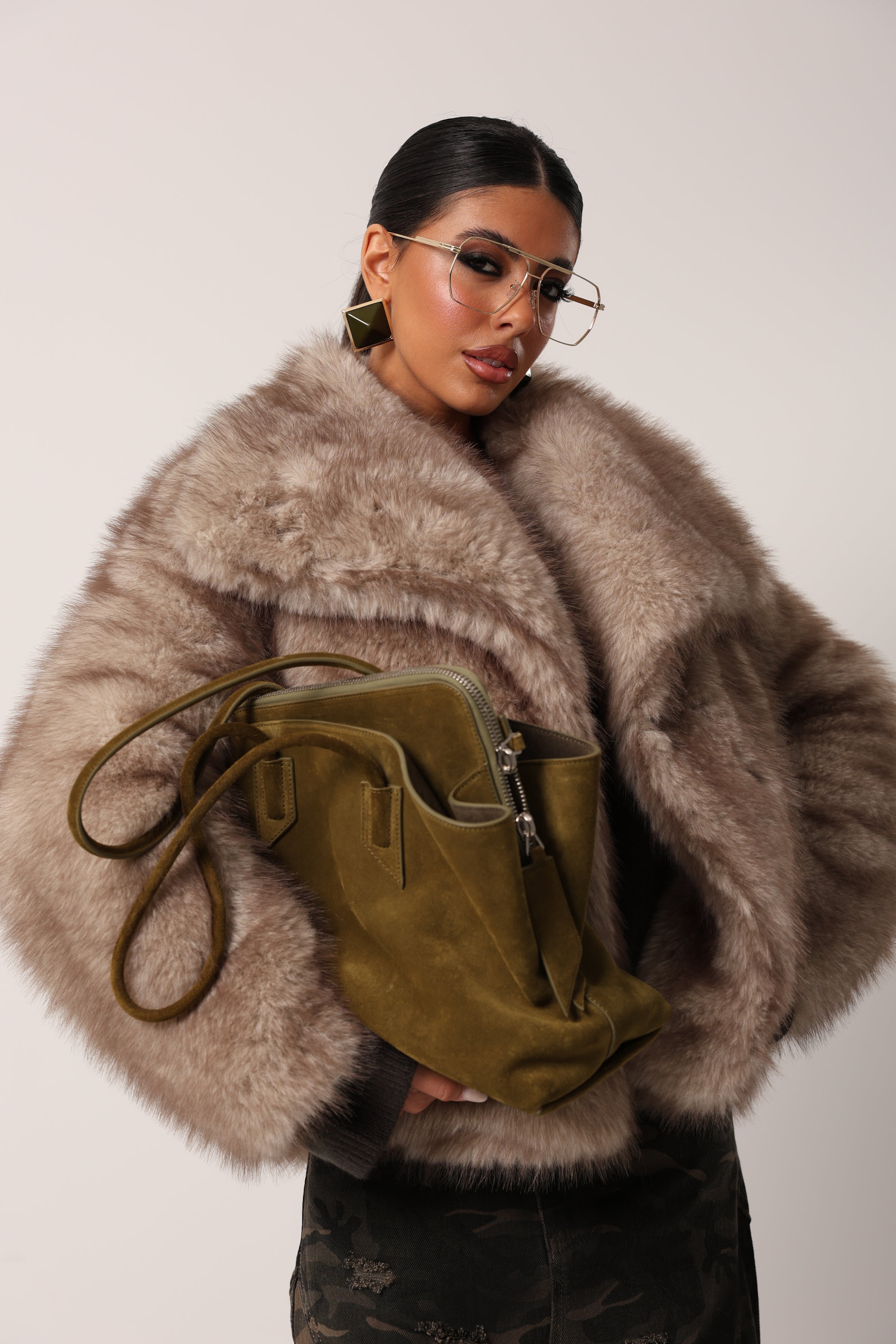 ECOPELLICCIA CORTA HOLLY BEIGE