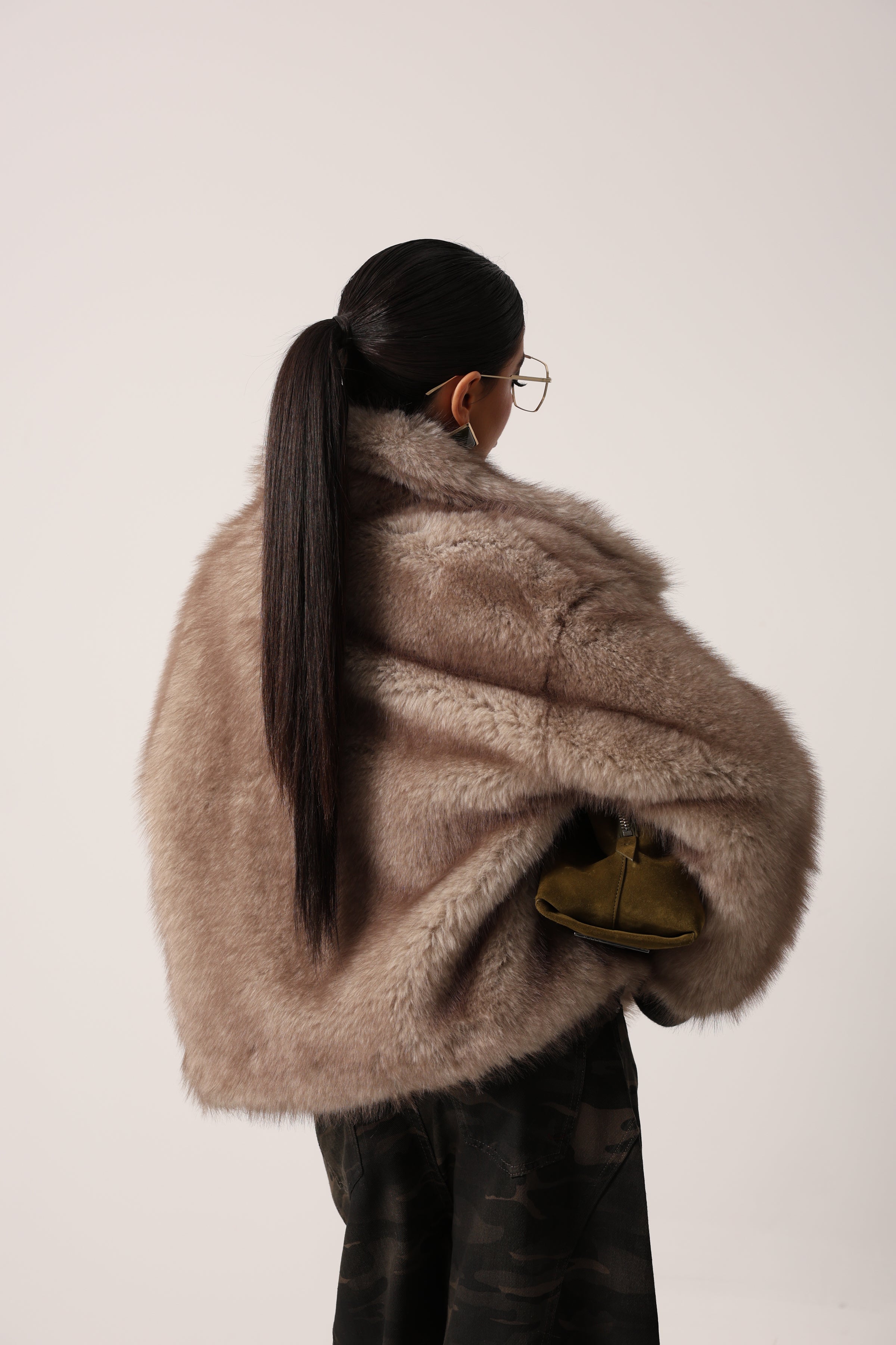 ECOPELLICCIA CORTA HOLLY BEIGE