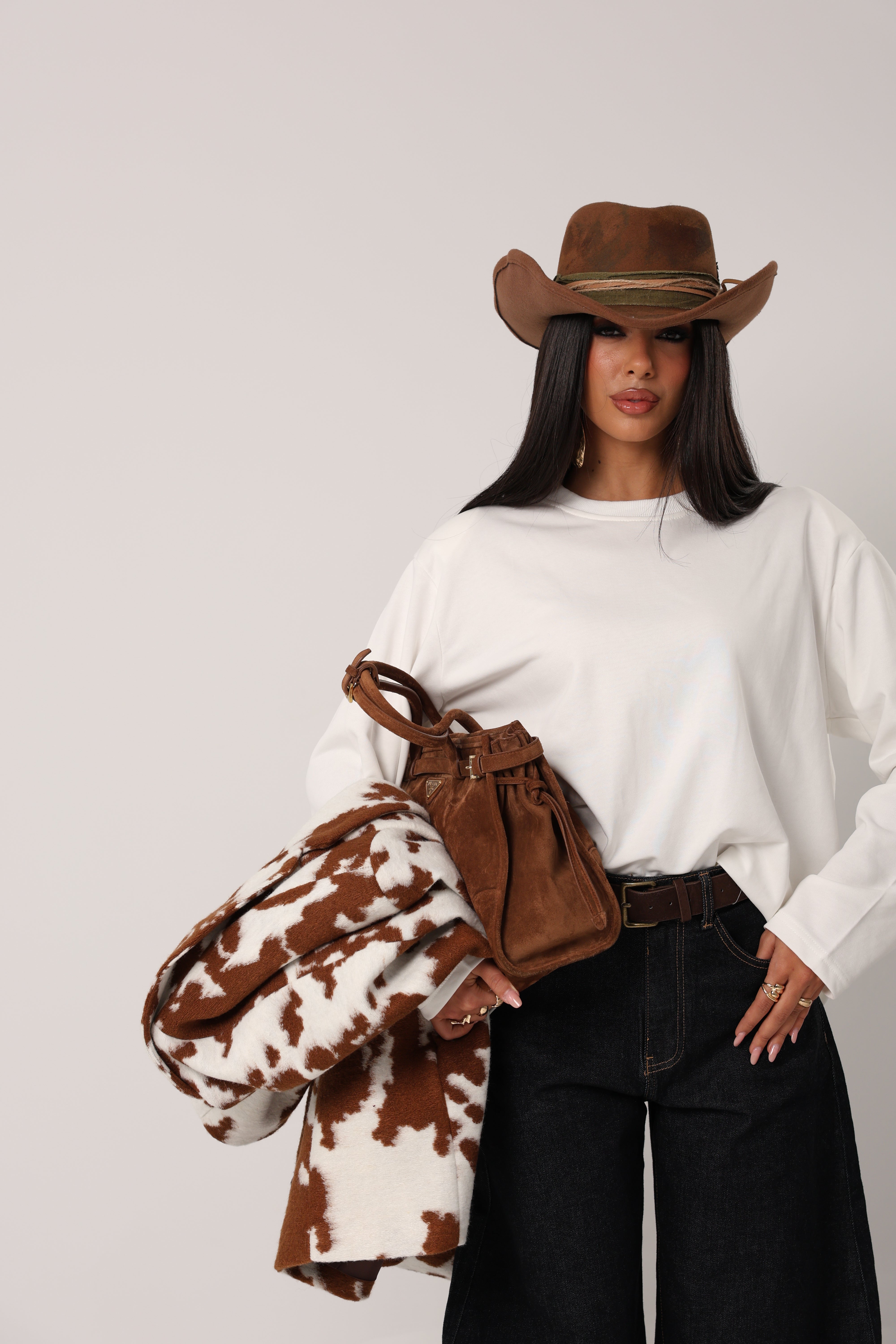 MAGLIA SPALLINE MAIKA BIANCA