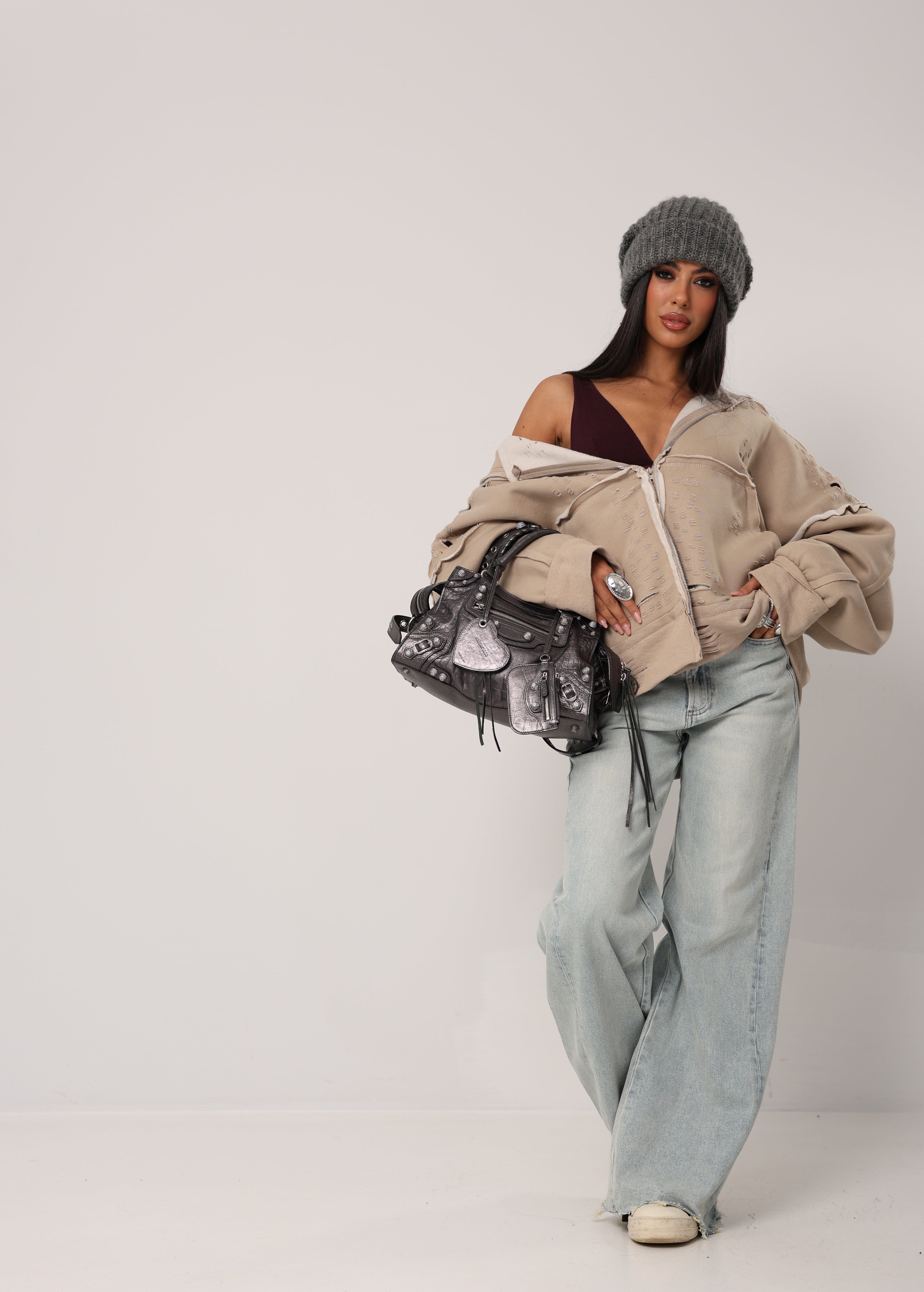 JEANS SFRANGIATO SCARLET DENIM CHIARO